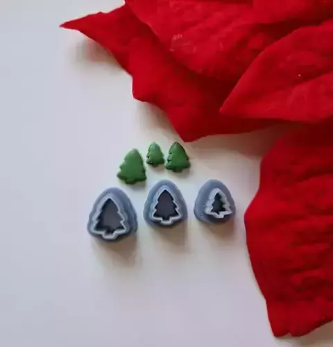 Christmas tree - Micro - Polymer Clay Cutter