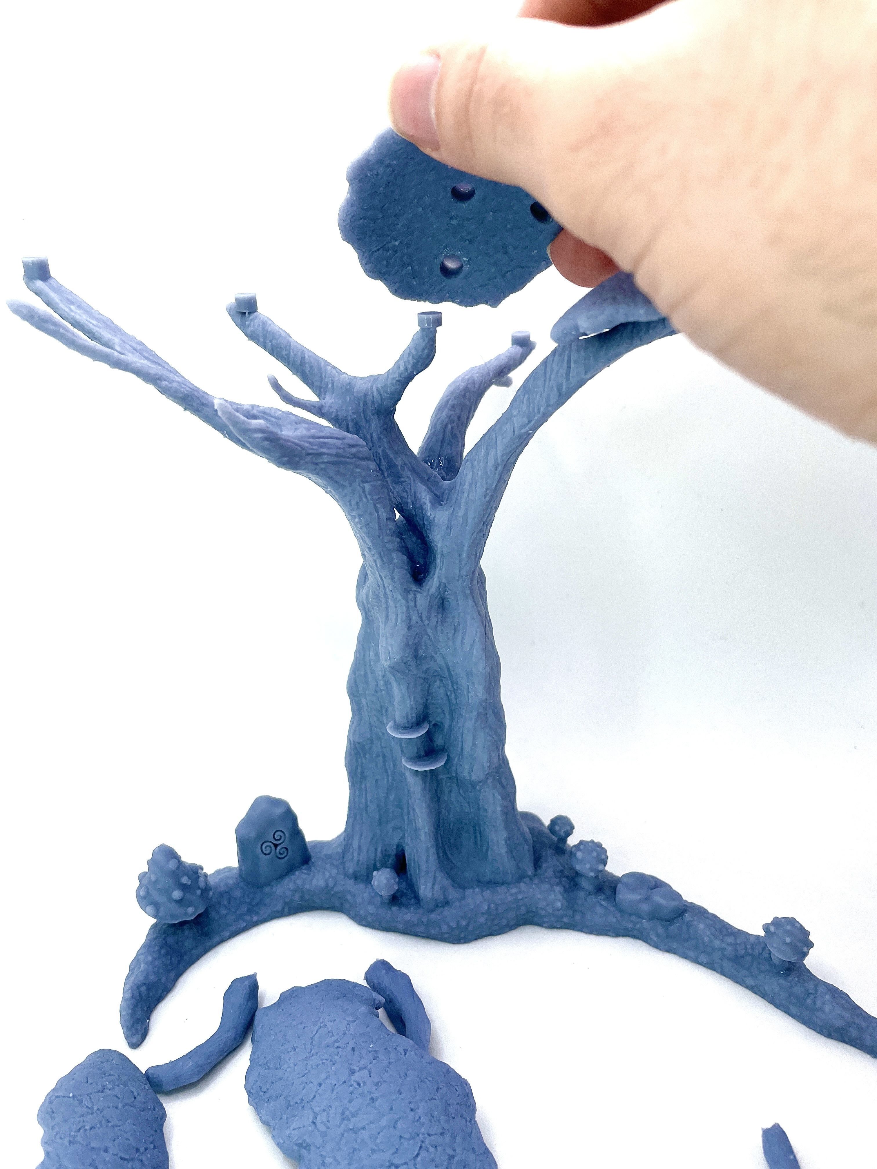 Set of 3 Wild Forest  3D print model_9