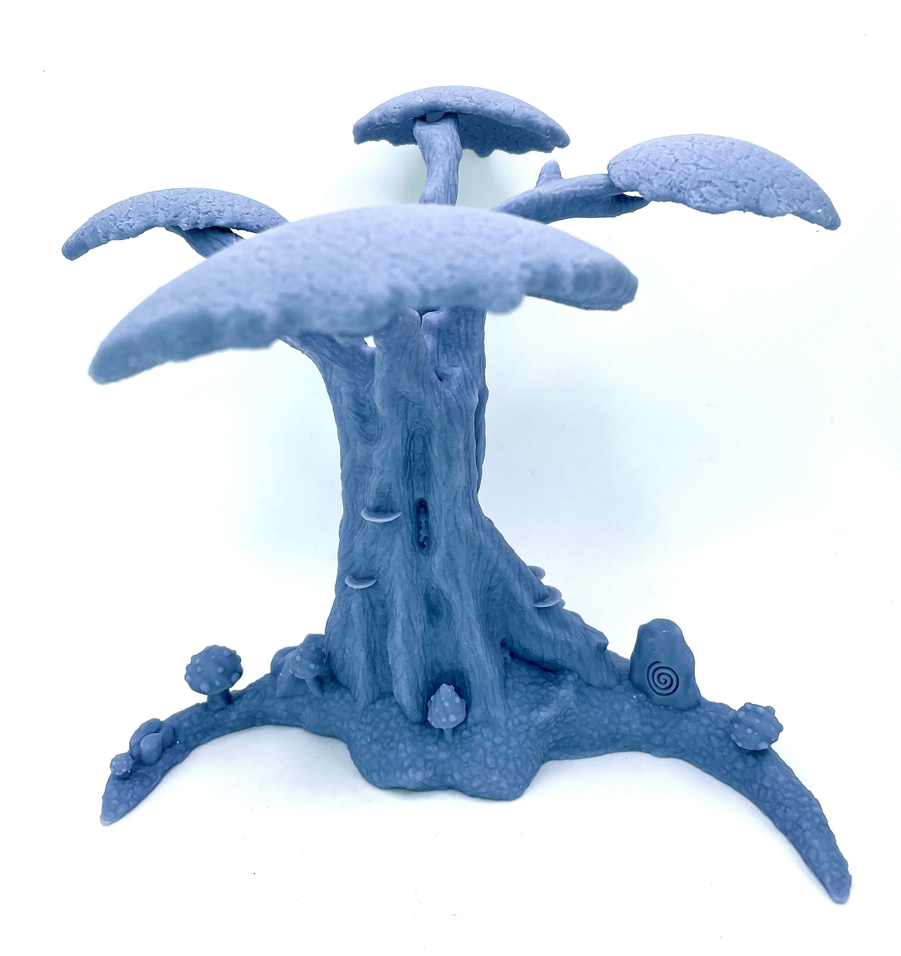 Set of 3 Wild Forest  3D print model_8