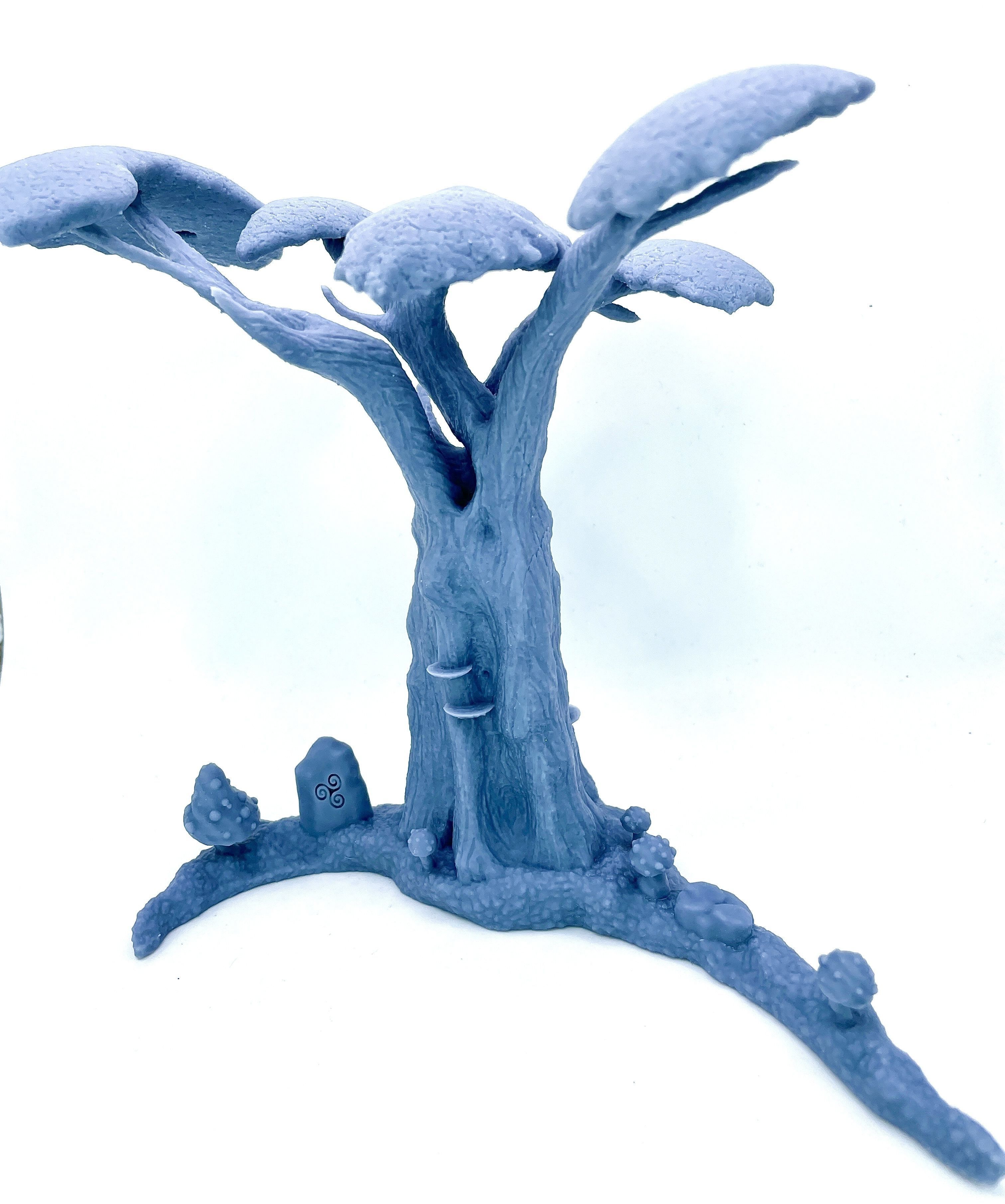 Set of 3 Wild Forest  3D print model_13