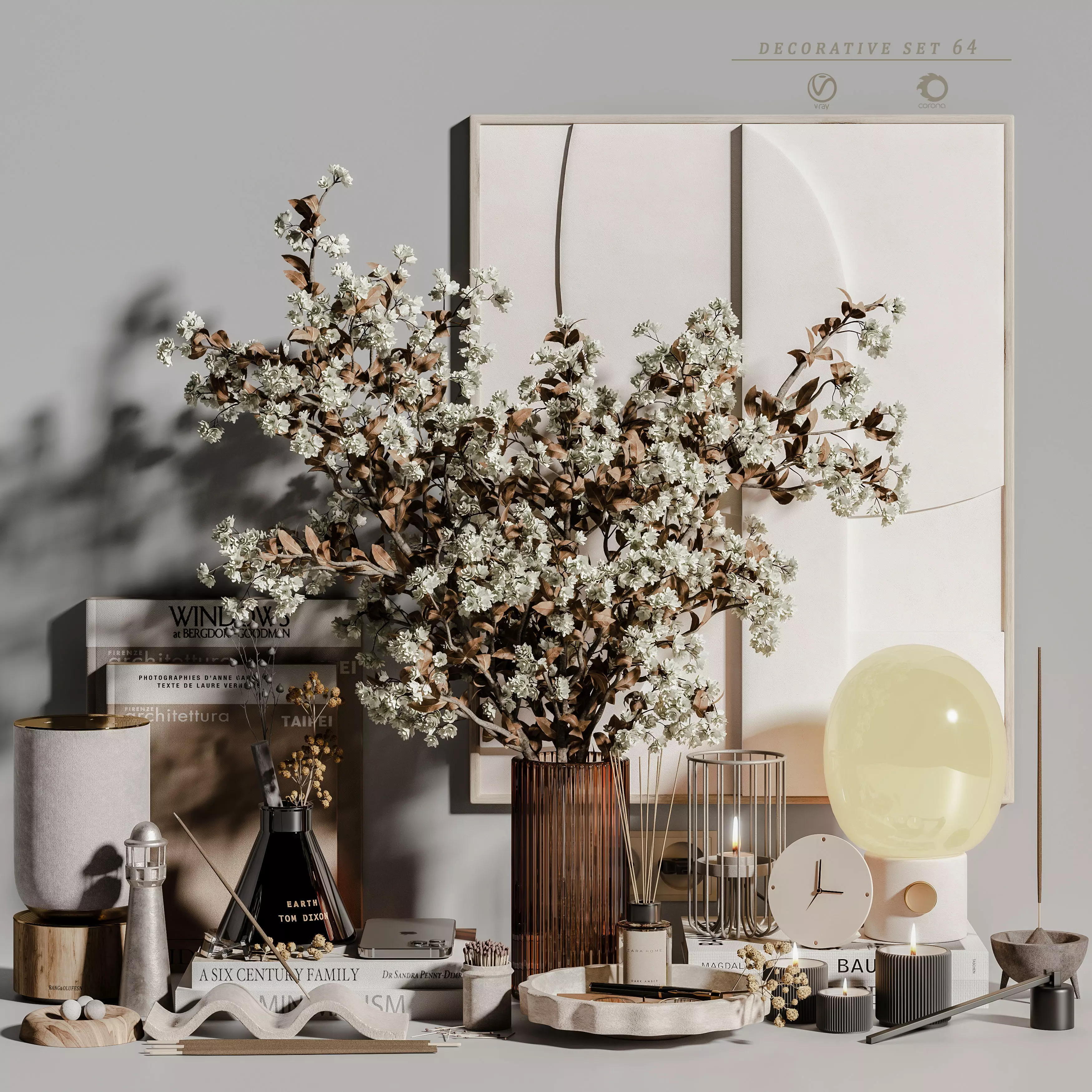 decorative set 64 3D model_0