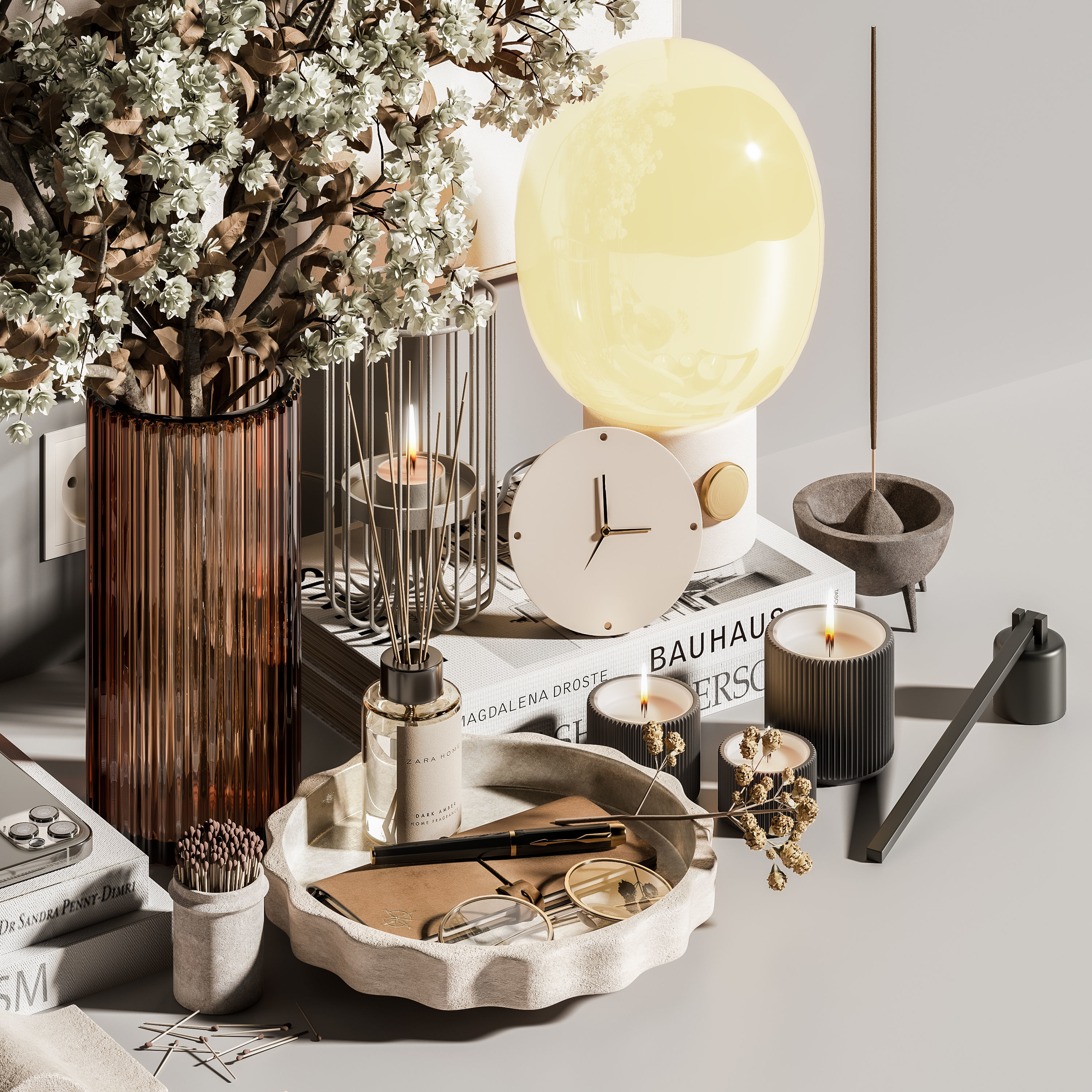 decorative set 64 3D model_2