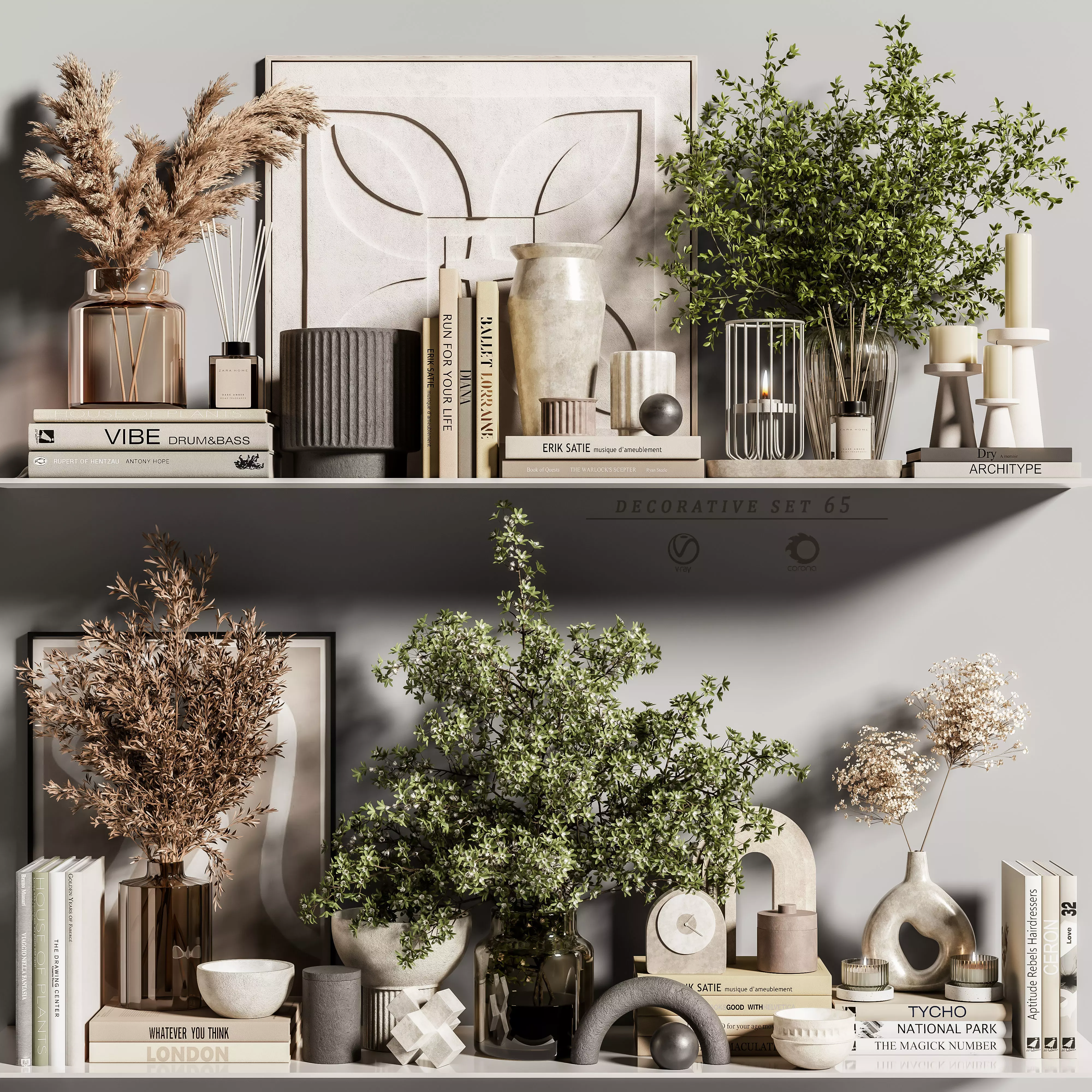 decorative set 65 3D model_0