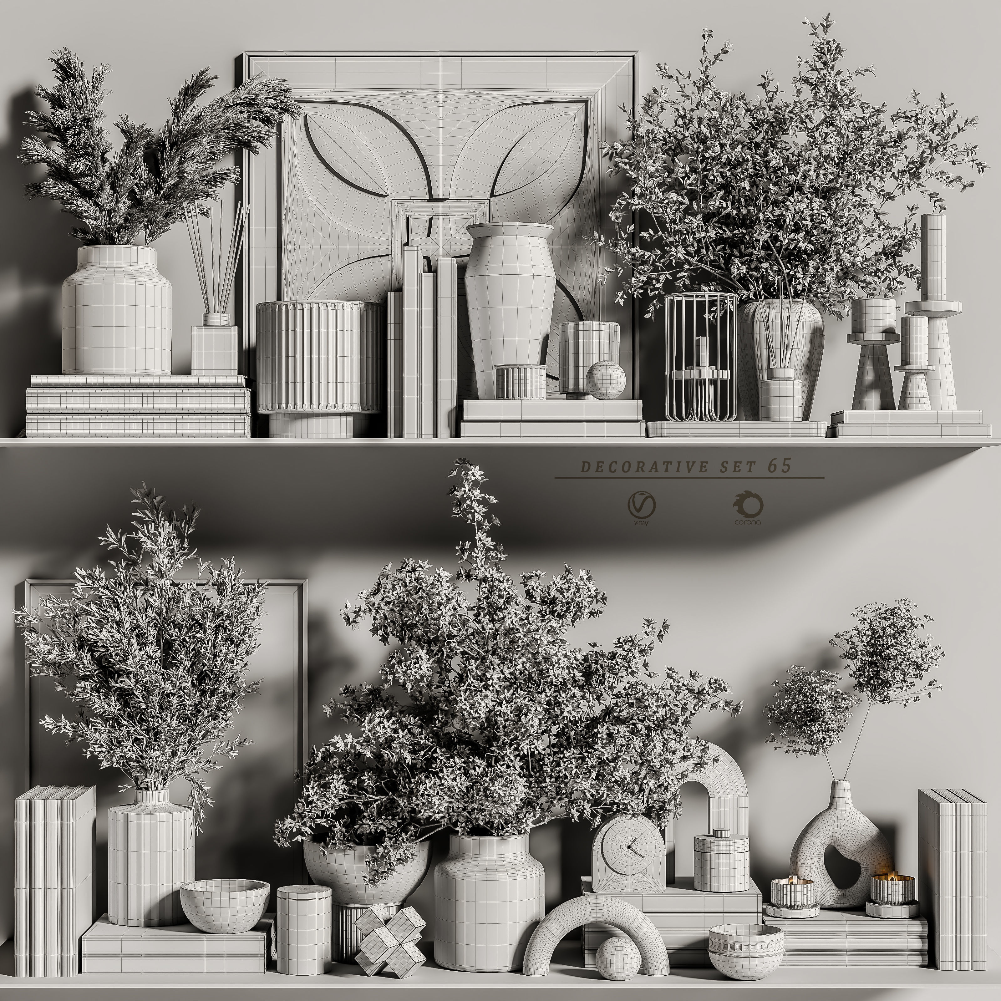 decorative set 65 3D model_6