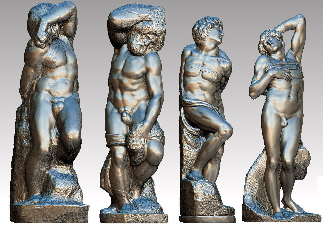 PRISONS le prigioni MICHELANGELO 3D print model_1