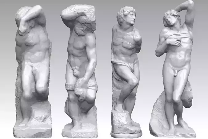 PRISONS   le prigioni MICHELANGELO 3D print model