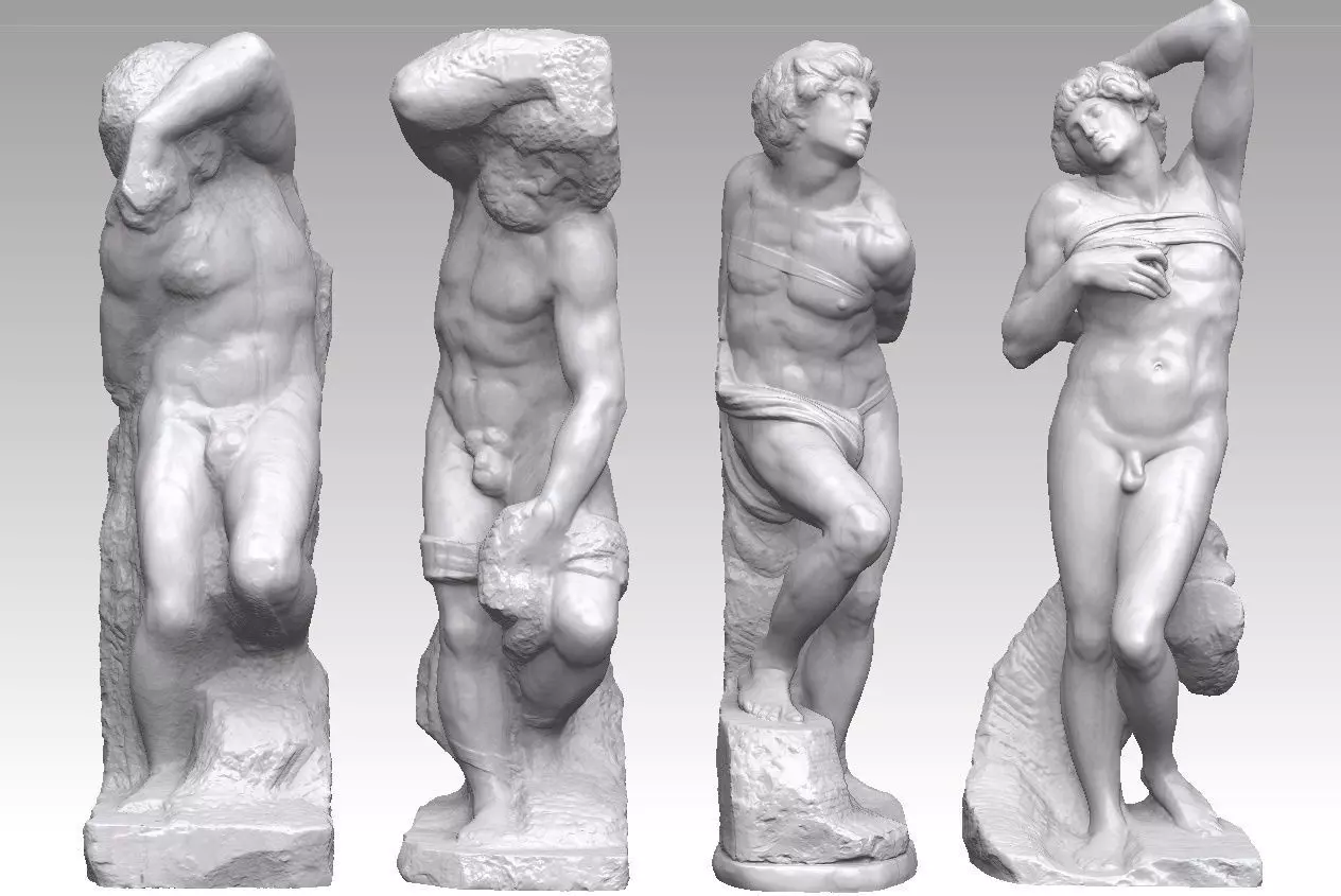 PRISONS le prigioni MICHELANGELO 3D print model_0