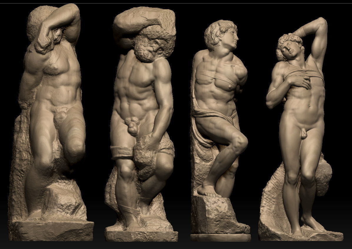 PRISONS le prigioni MICHELANGELO 3D print model_14