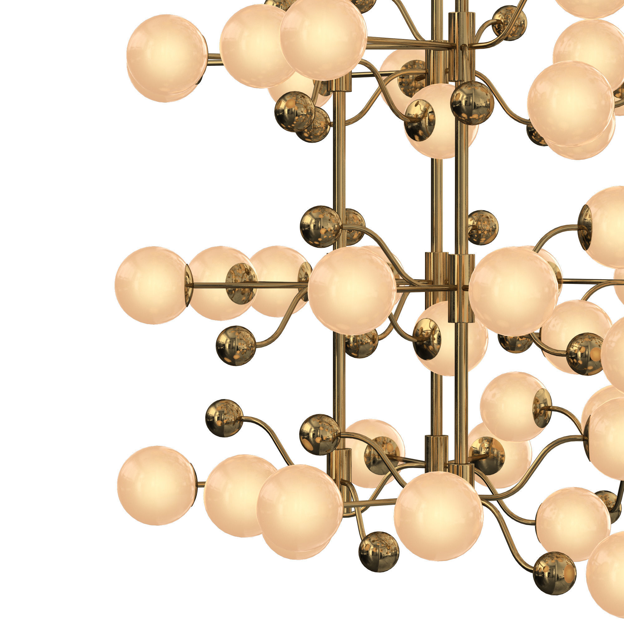 Lobby Chandelier12 3D model_4