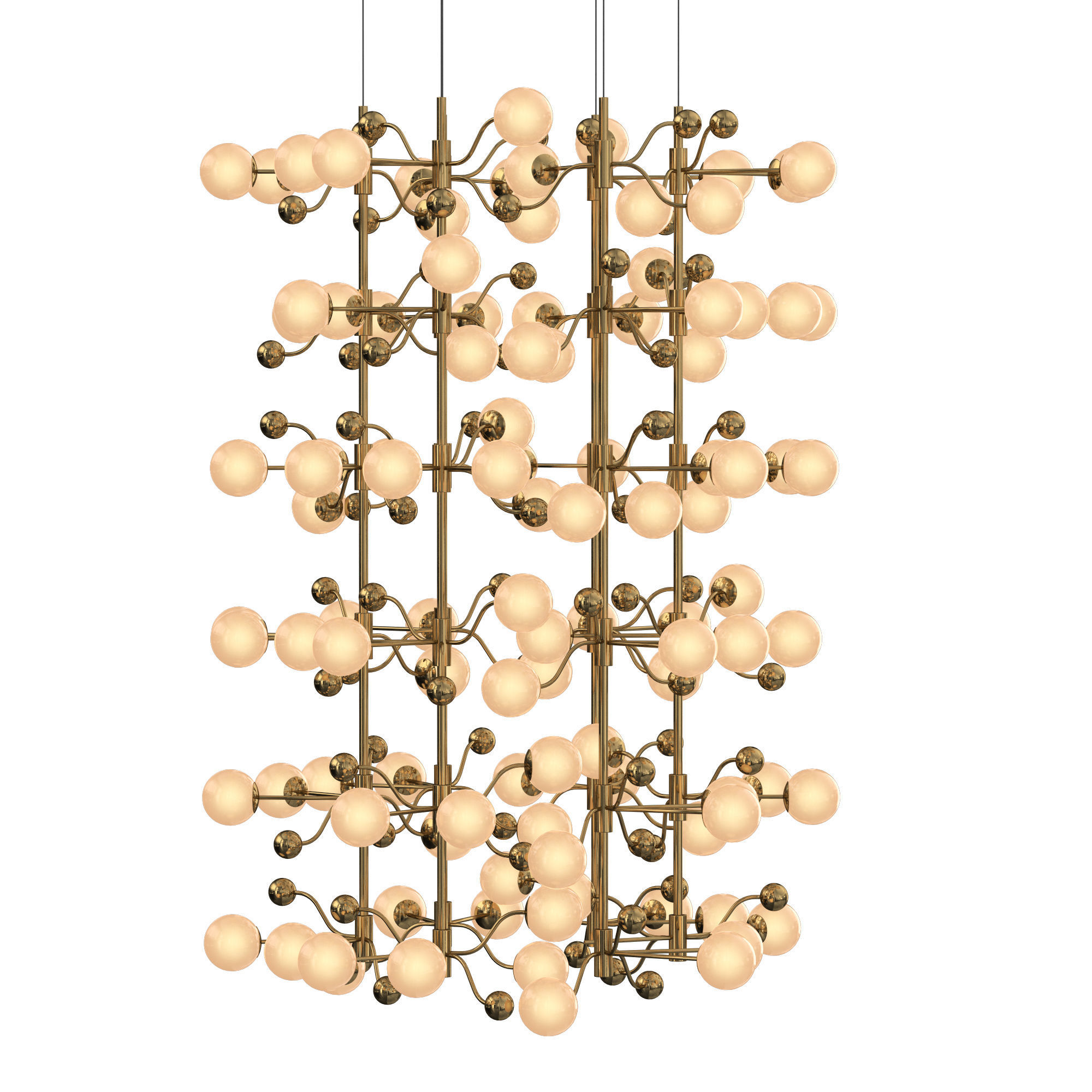 Lobby Chandelier12 3D model_1