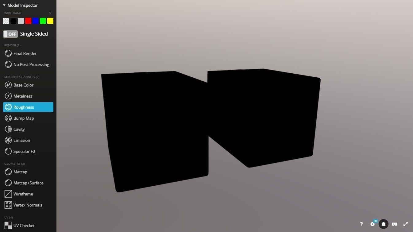 Boxes 400X300X300 Low-poly 3D model_5