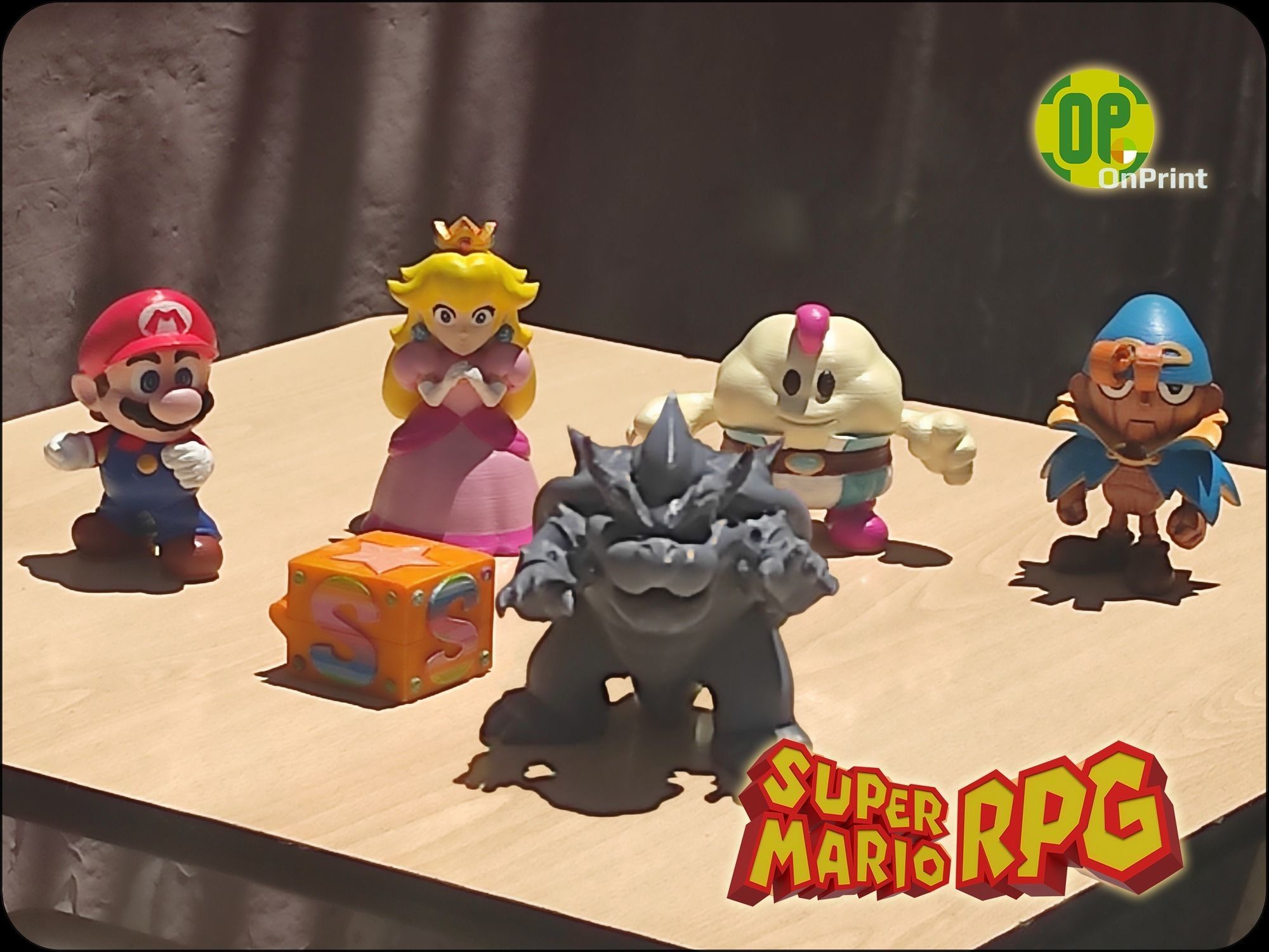 BOWSER - 3D Printable - Super Mario RPG Remake 3D print model_10
