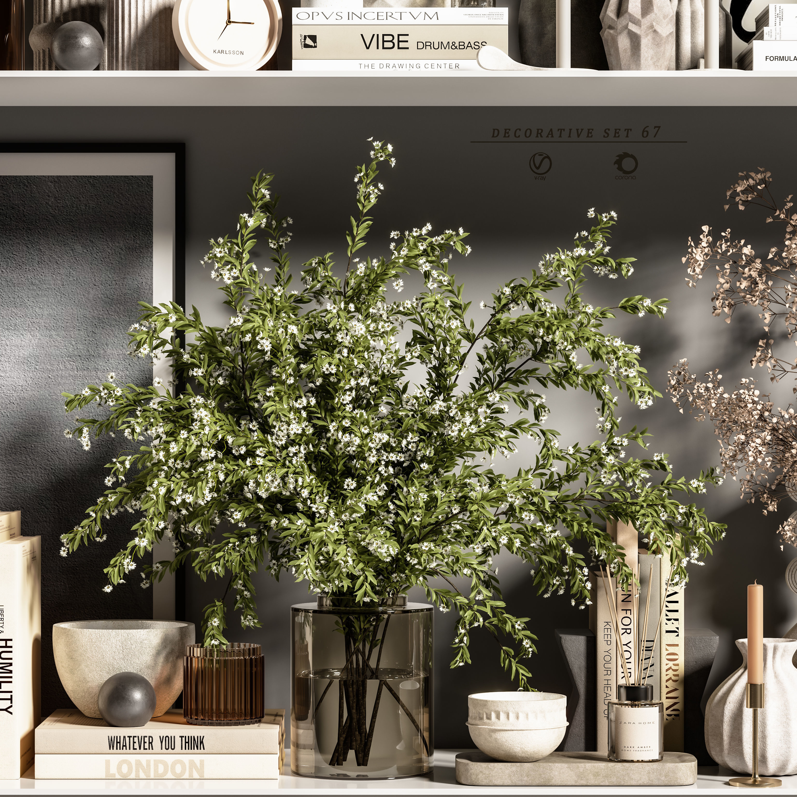 decorative set 67 3D model_1