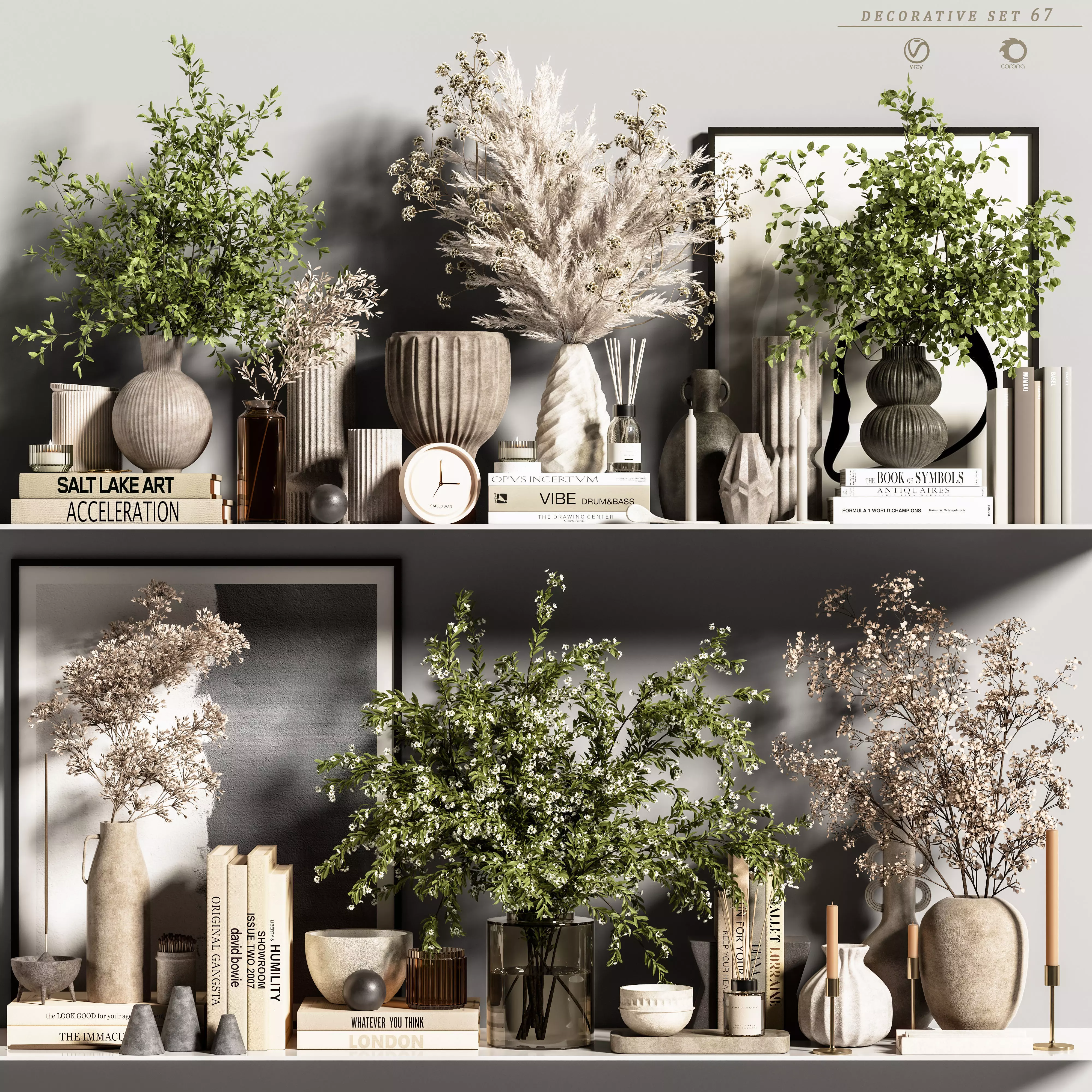 decorative set 67 3D model_0