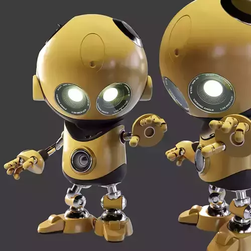 Robot Toy 3D model