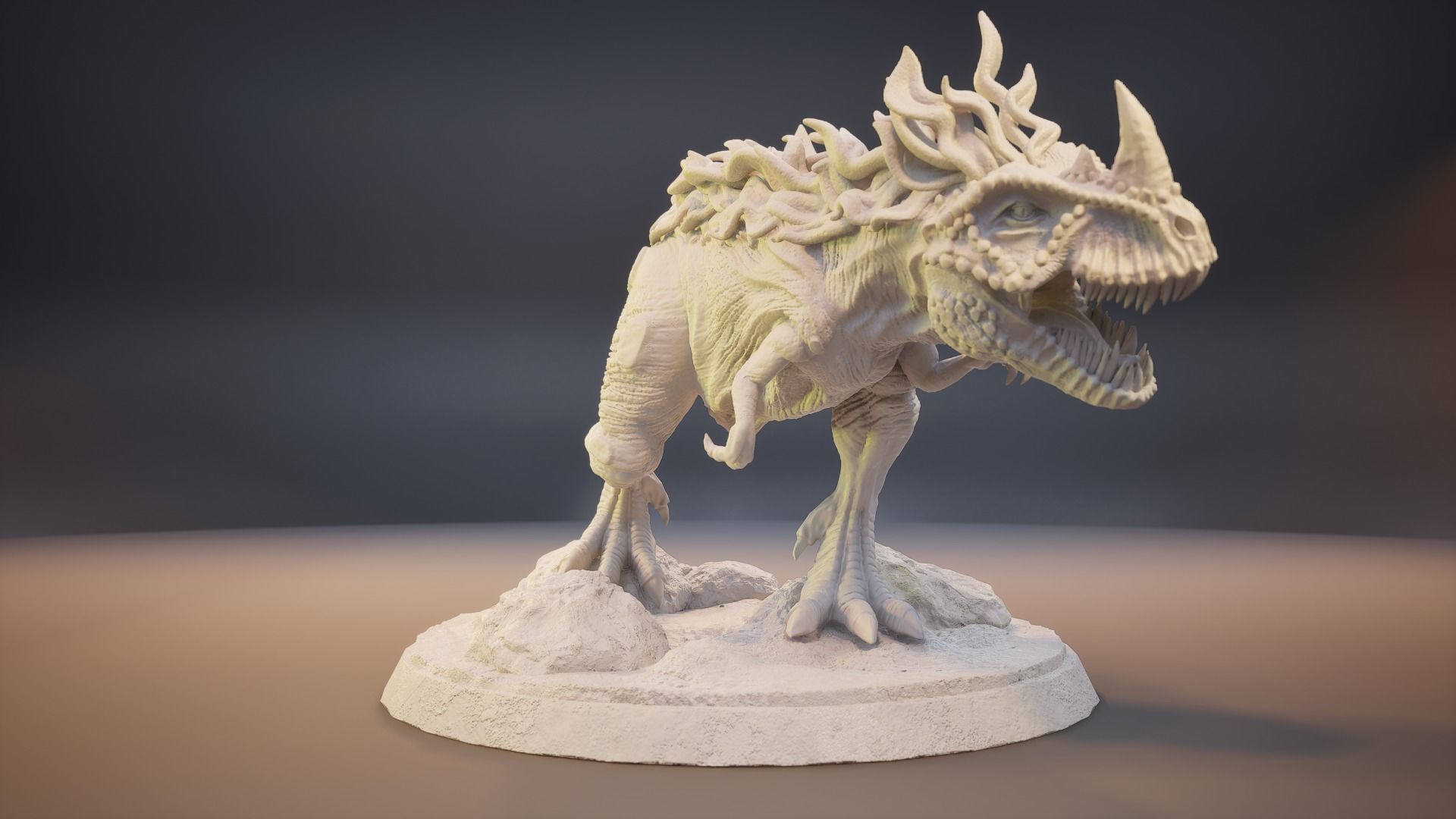 Feathered T-Rex Gargantuan  3D print model_7