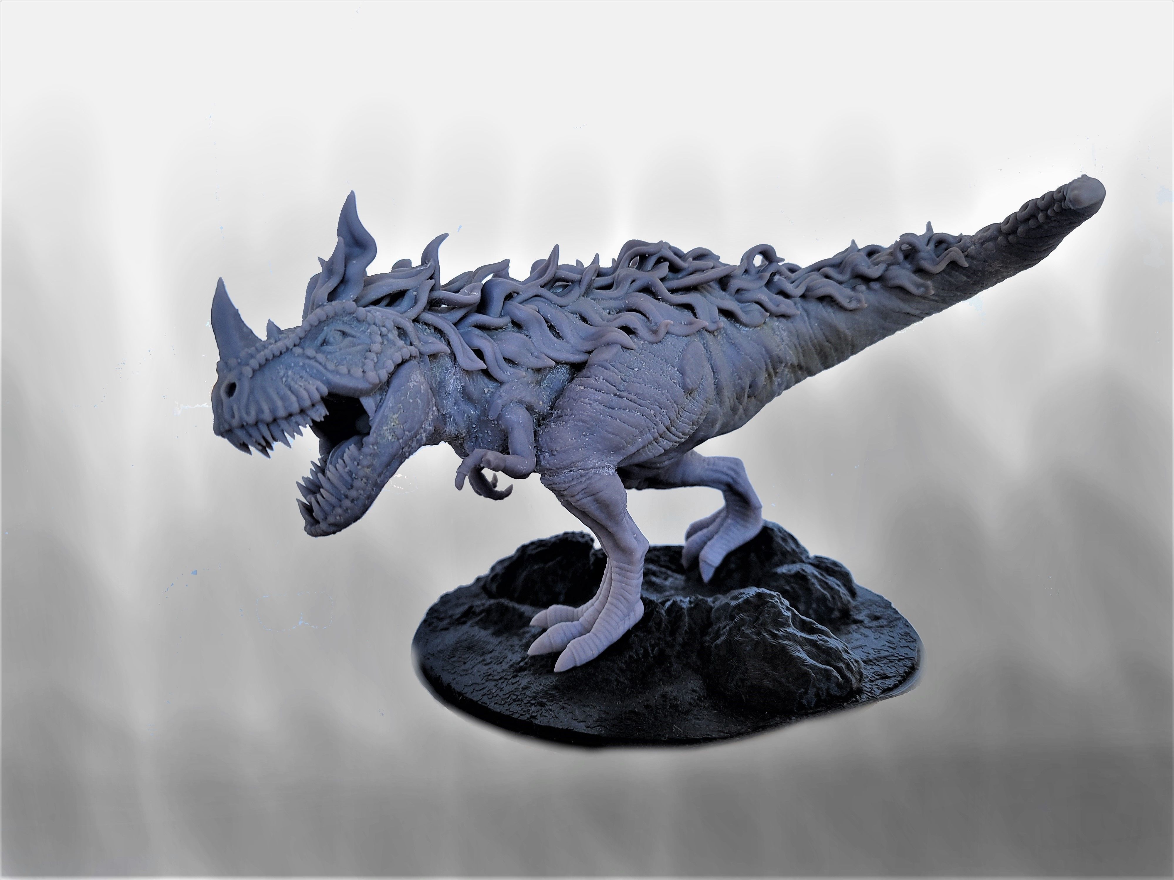 Feathered T-Rex Gargantuan  3D print model_12