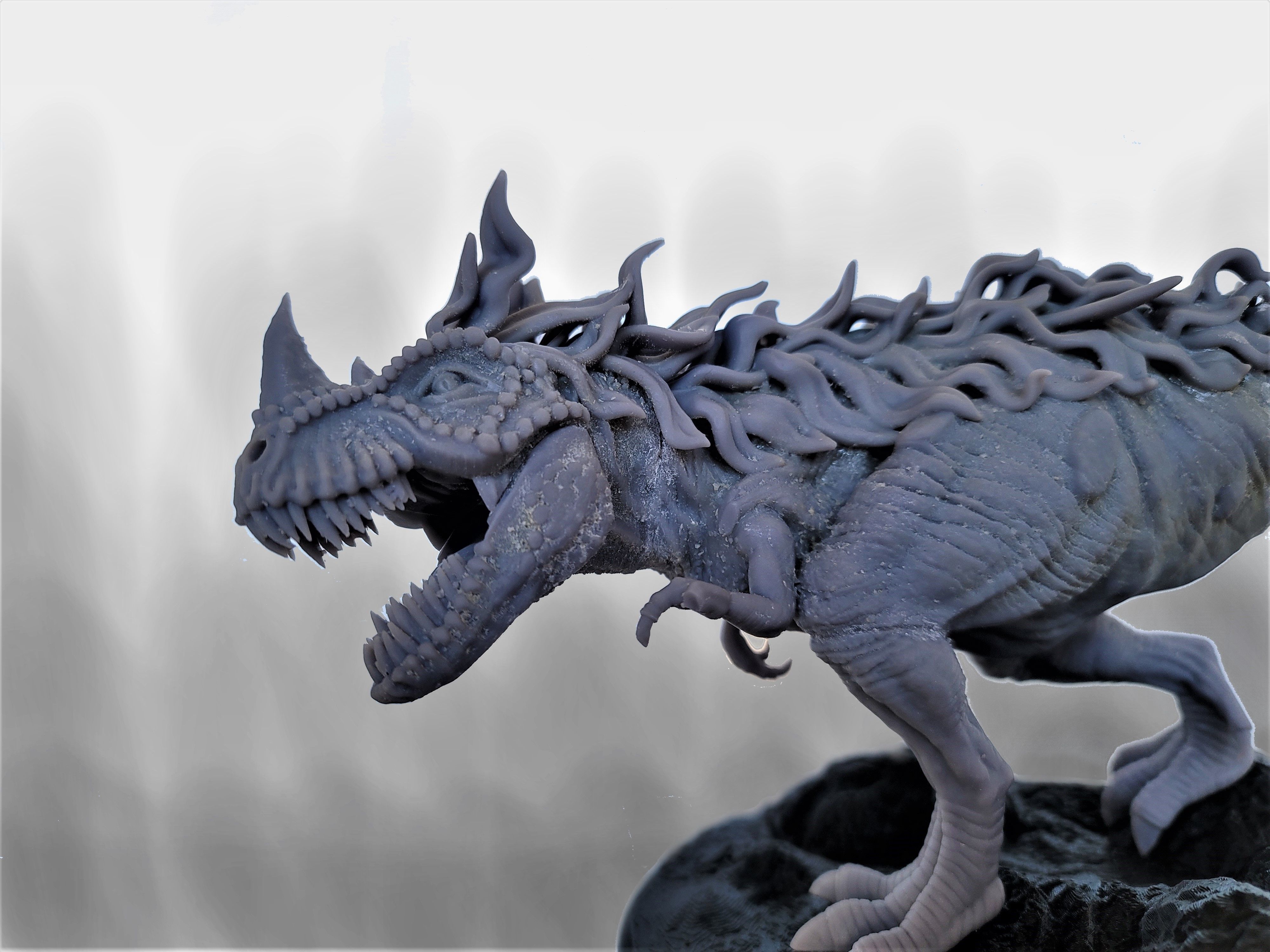 Feathered T-Rex Gargantuan  3D print model_11