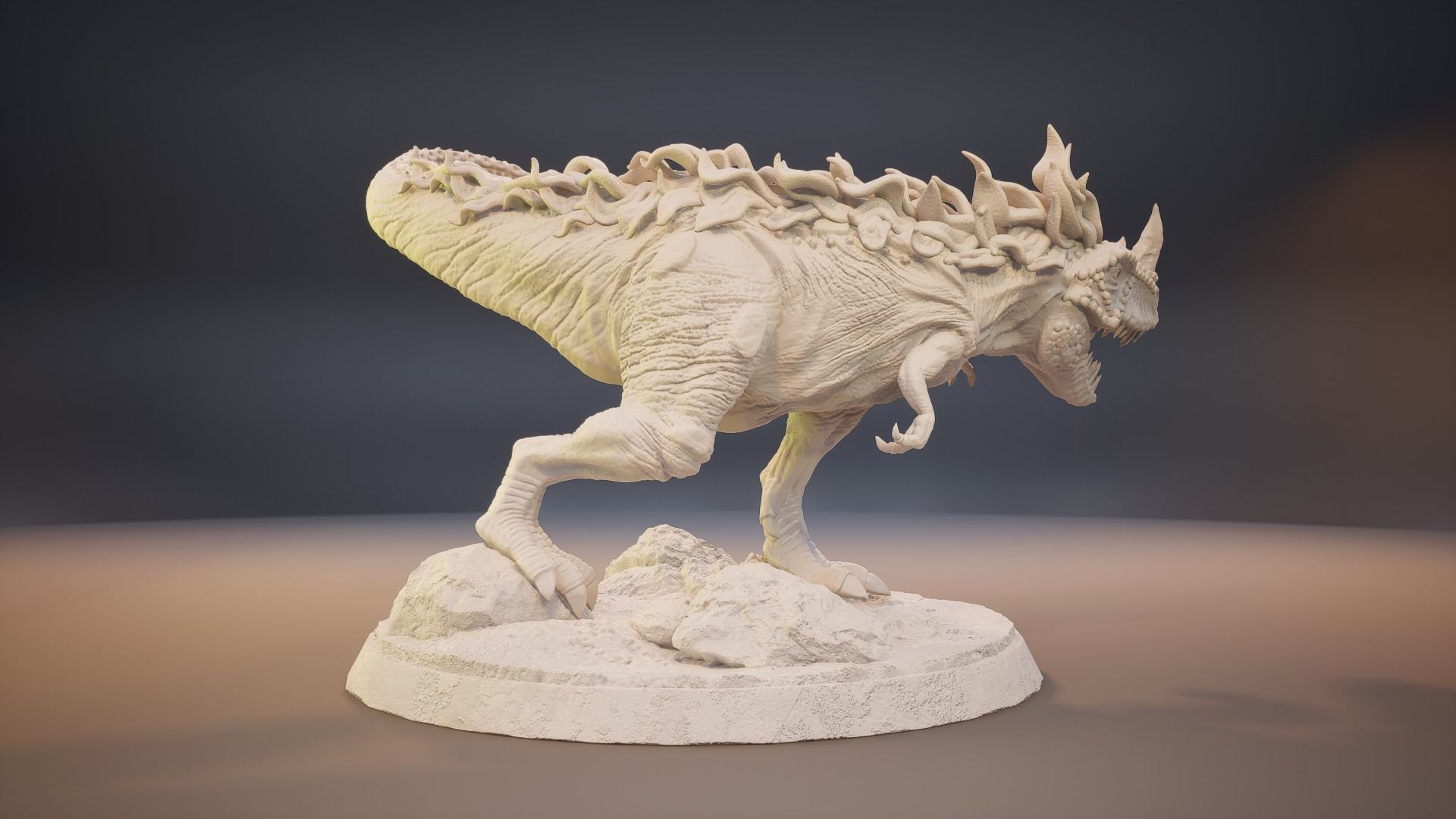 Feathered T-Rex Gargantuan  3D print model_6