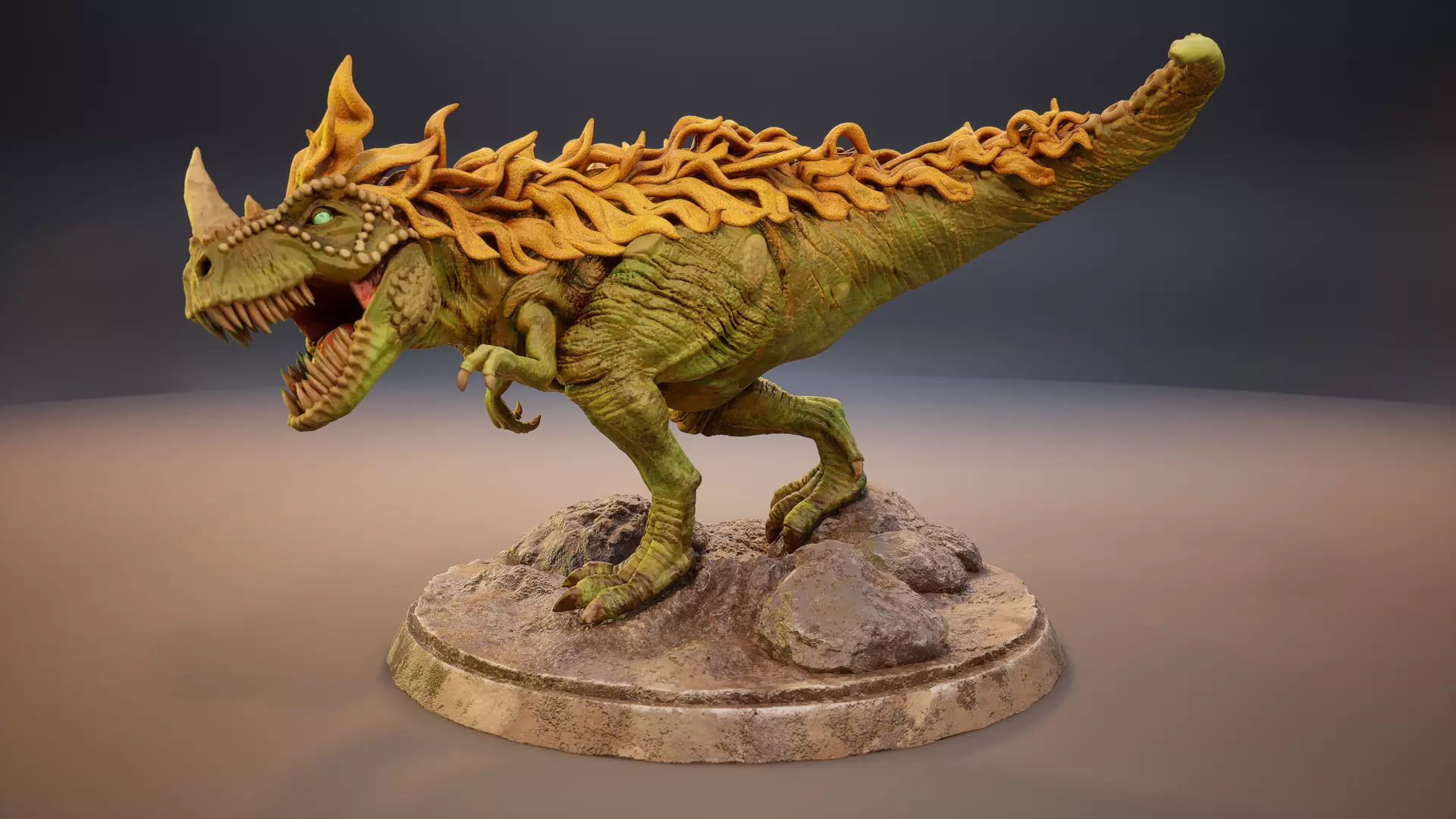 Feathered T-Rex Gargantuan  3D print model_0