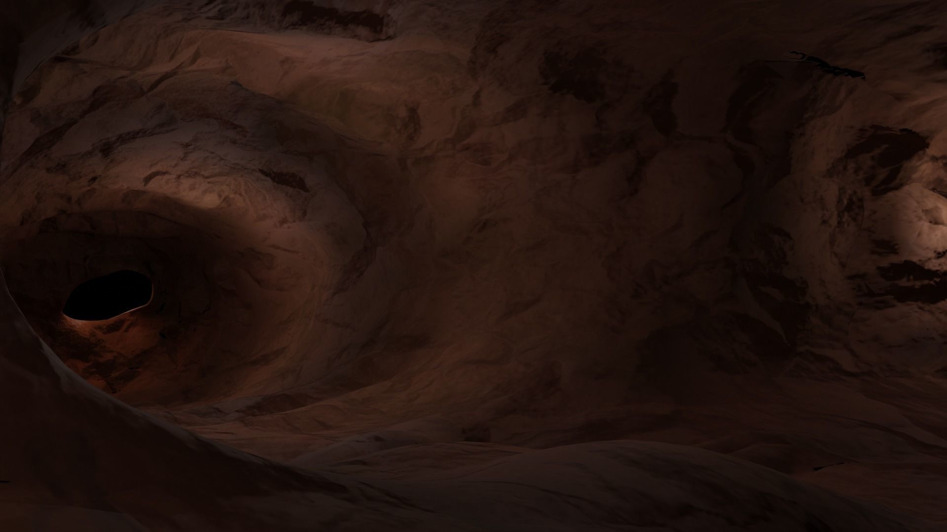 CAVE 3D MODEL Low-poly 3D model_1