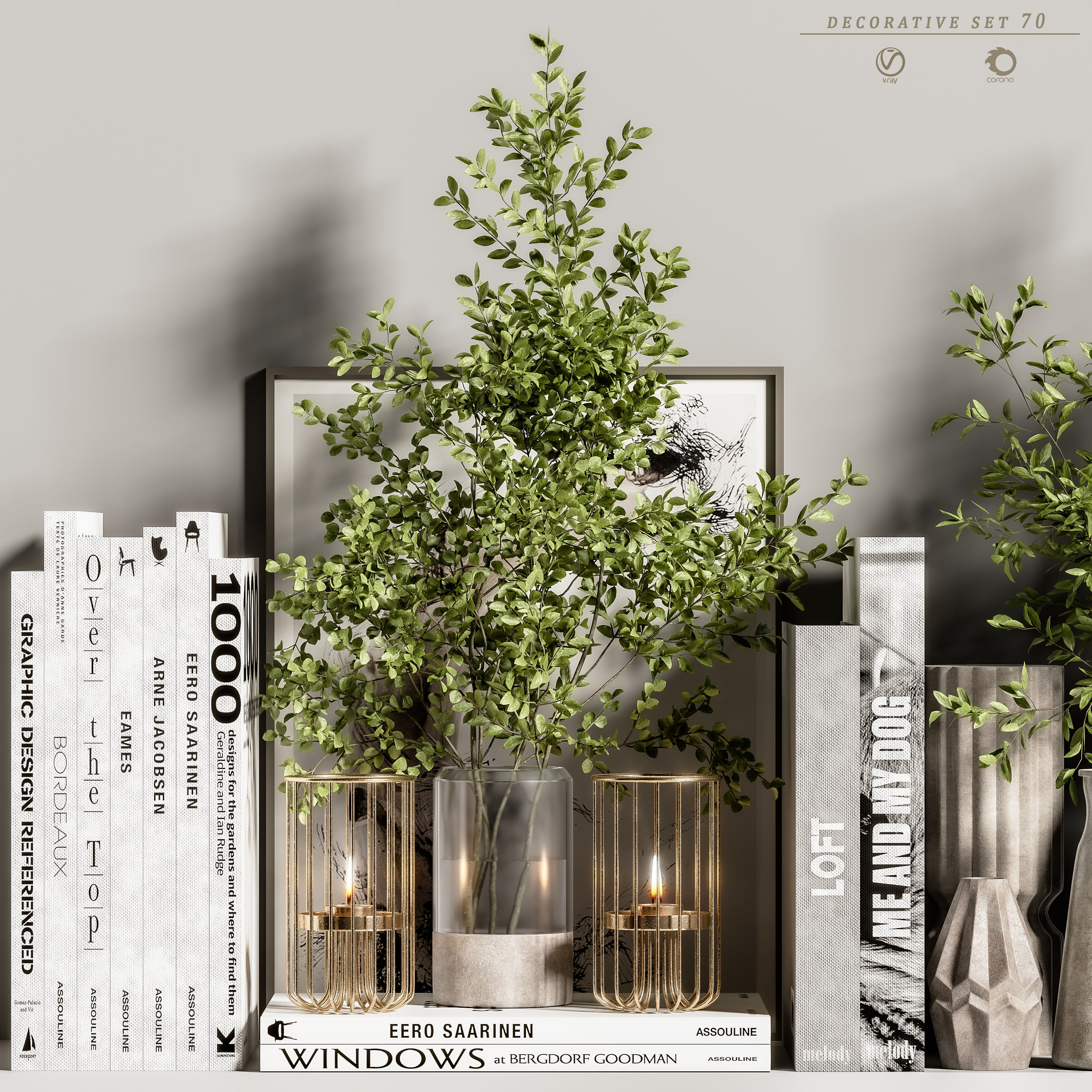 decorative set 70 3D model_5