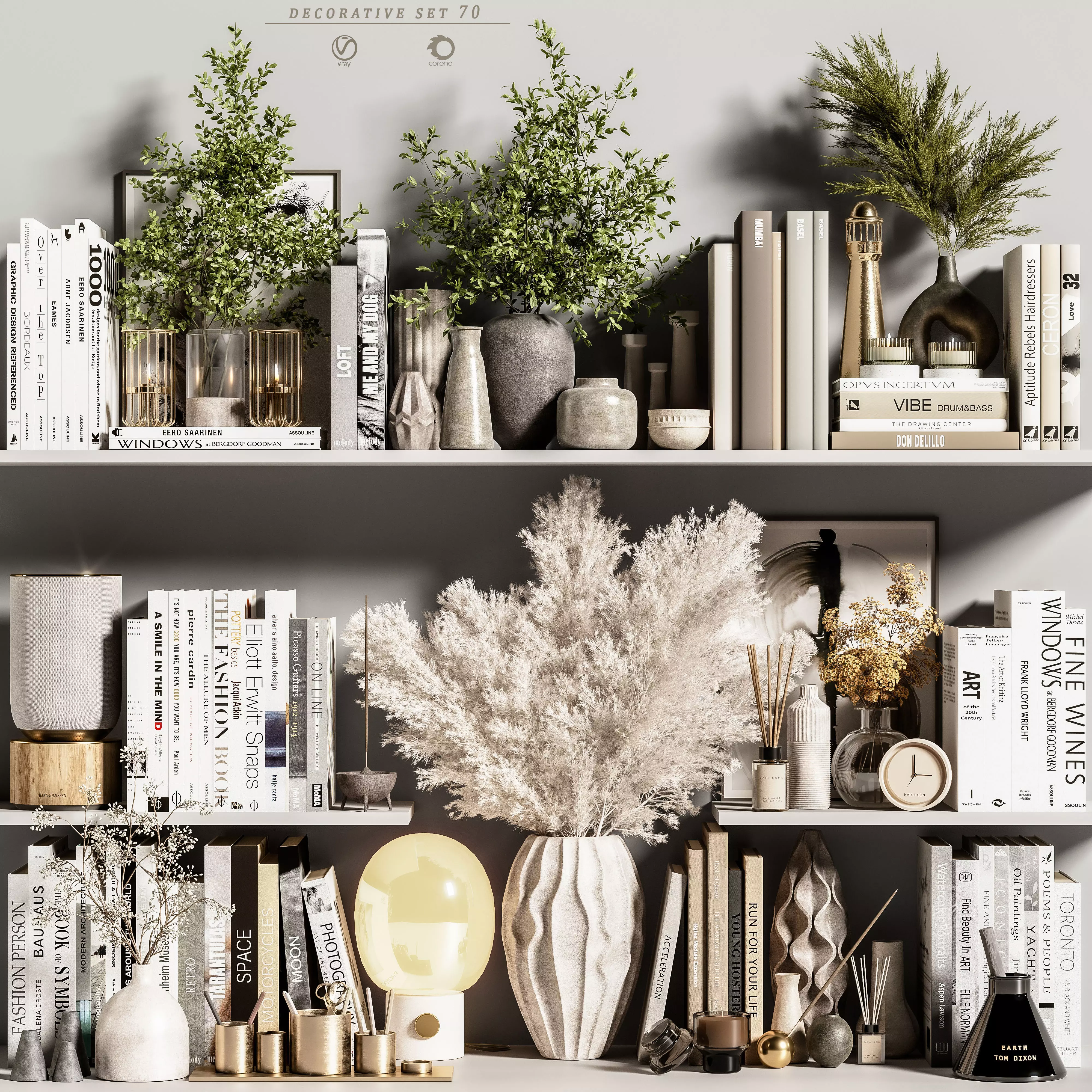 decorative set 70 3D model_0