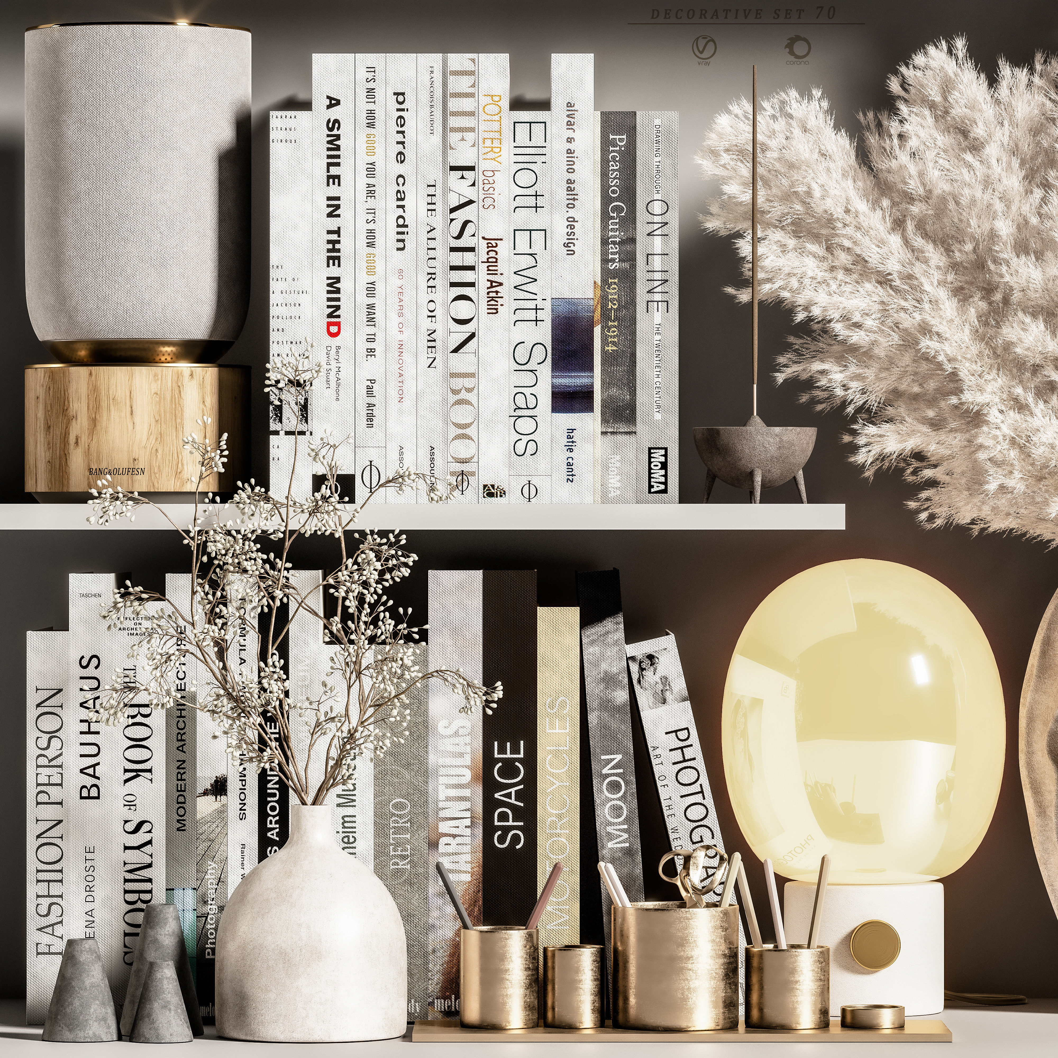 decorative set 70 3D model_1