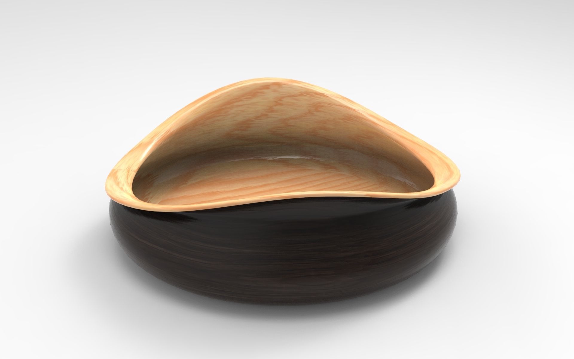 Nana Tray-2 Low-poly 3D model_3