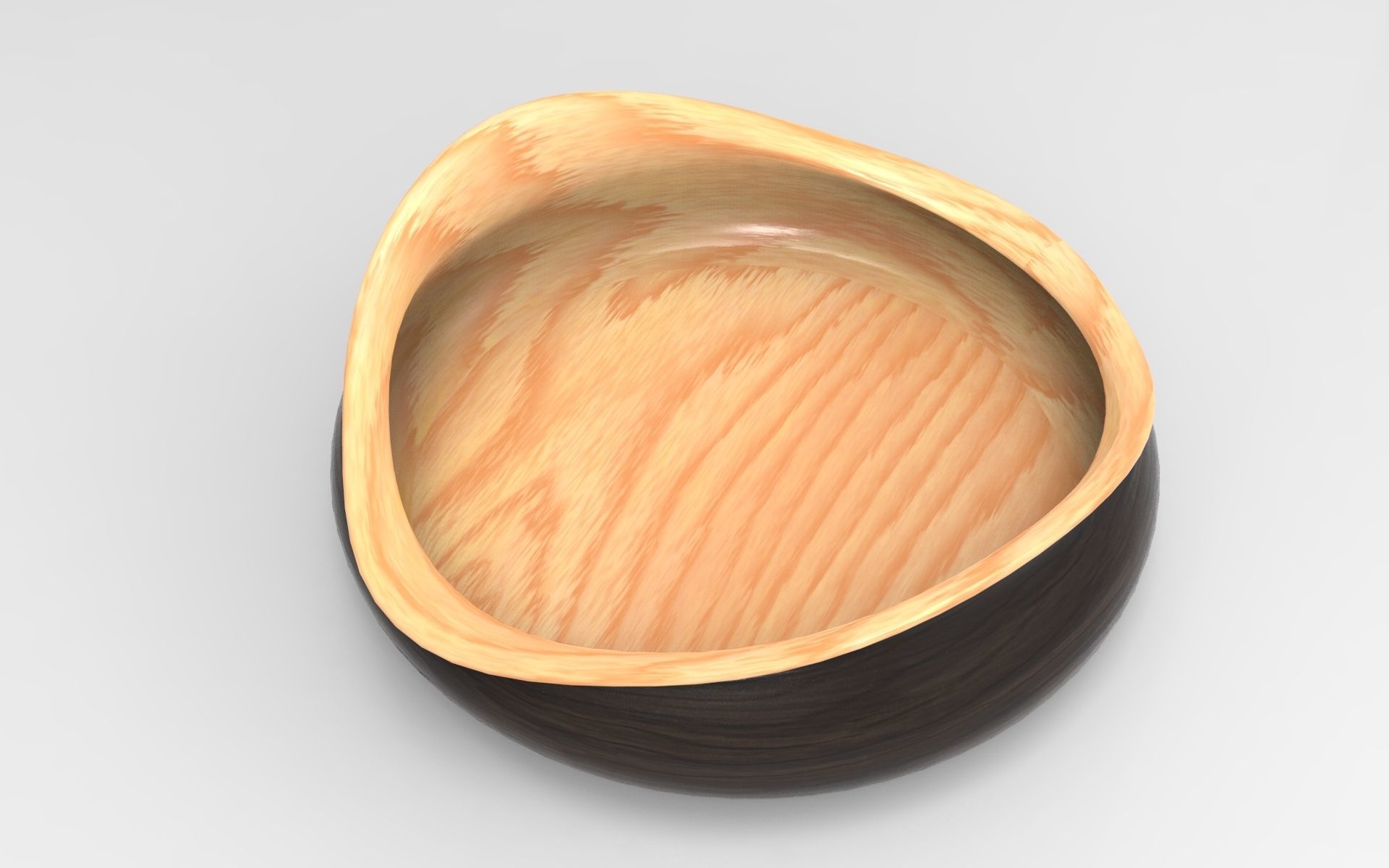 Nana Tray-2 Low-poly 3D model_1