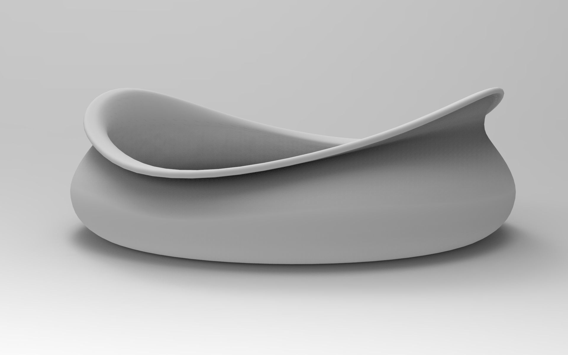 Nana Tray-2 Low-poly 3D model_8