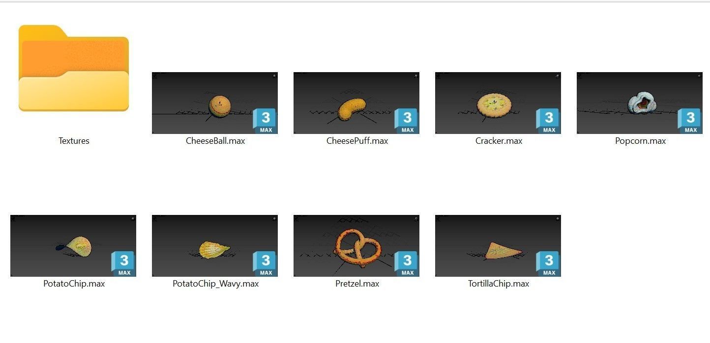 Snack Pack 3D model_30