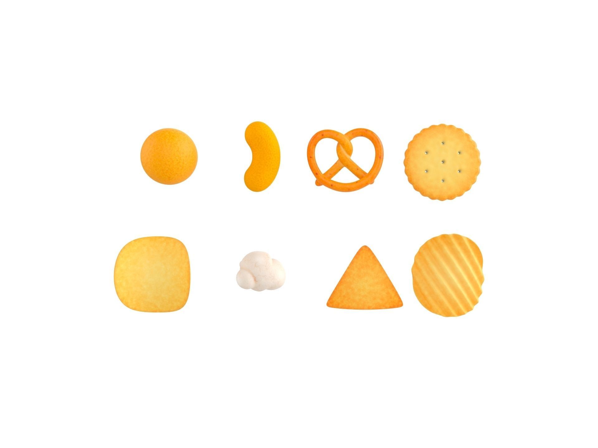 Snack Pack 3D model_3