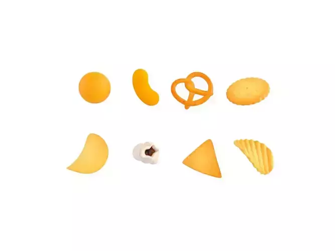 Snack Pack 3D model