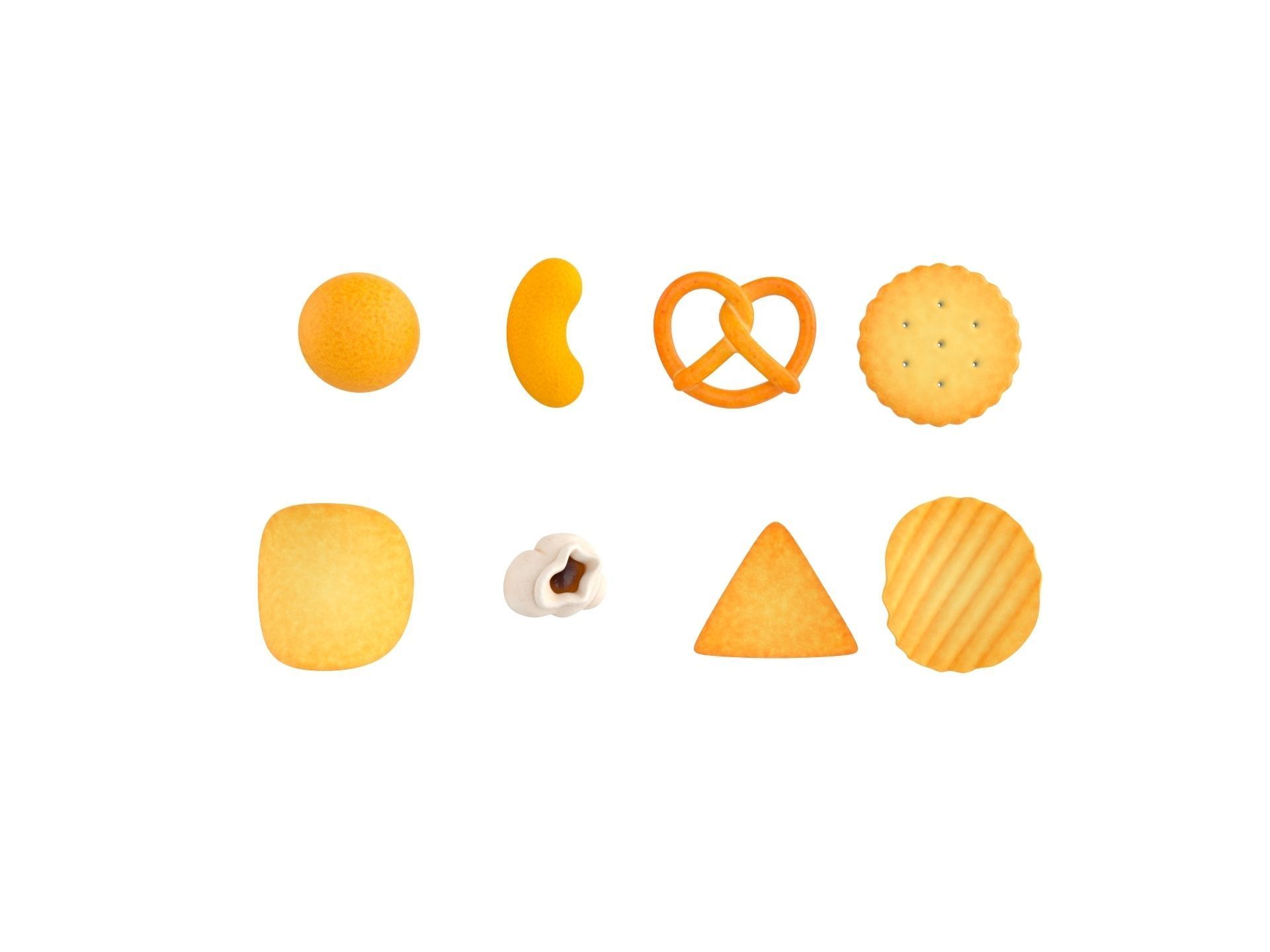 Snack Pack 3D model_1