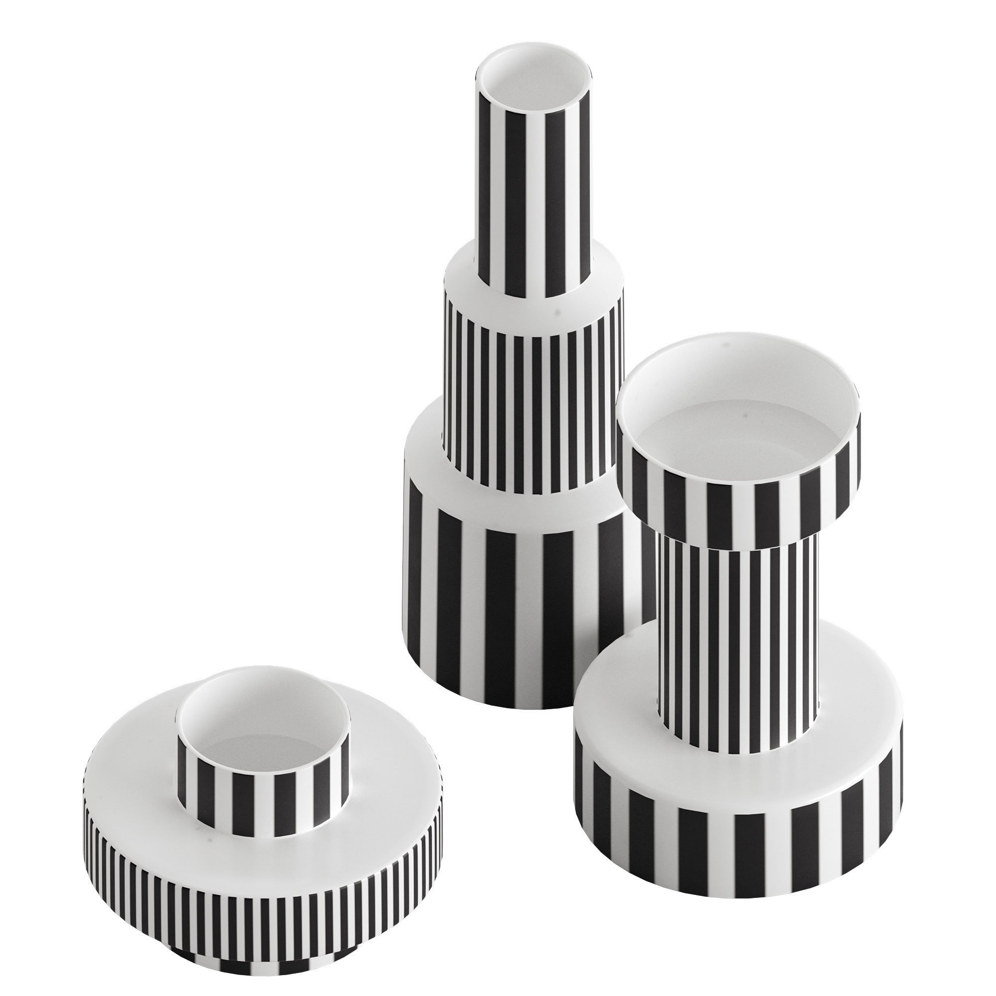 KANAYE VASES 3D model_3