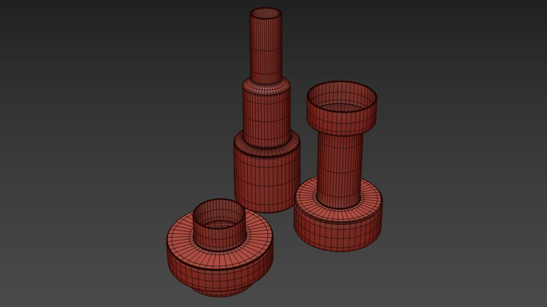 KANAYE VASES 3D model_7