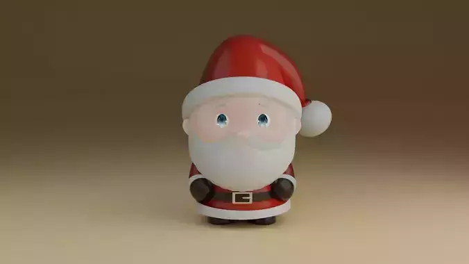 Santa clause 3D print model