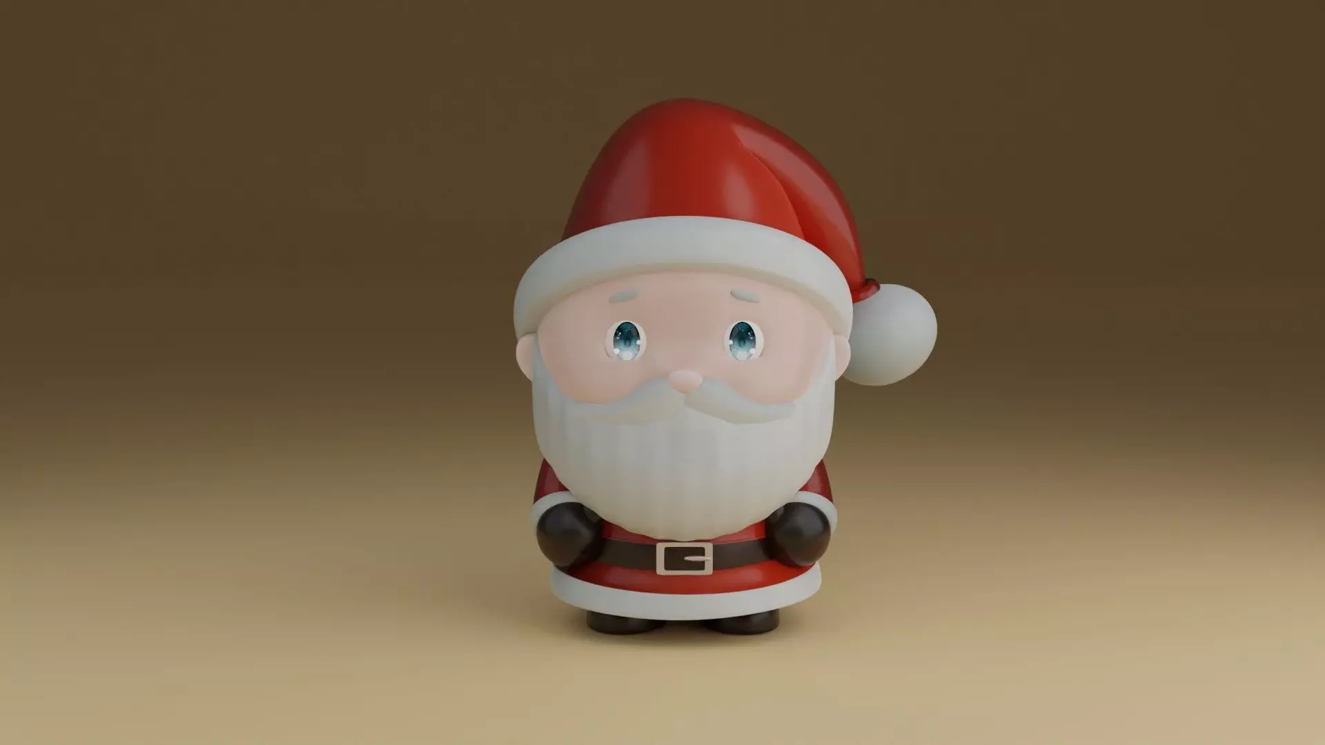 Santa clause 3D print model_0