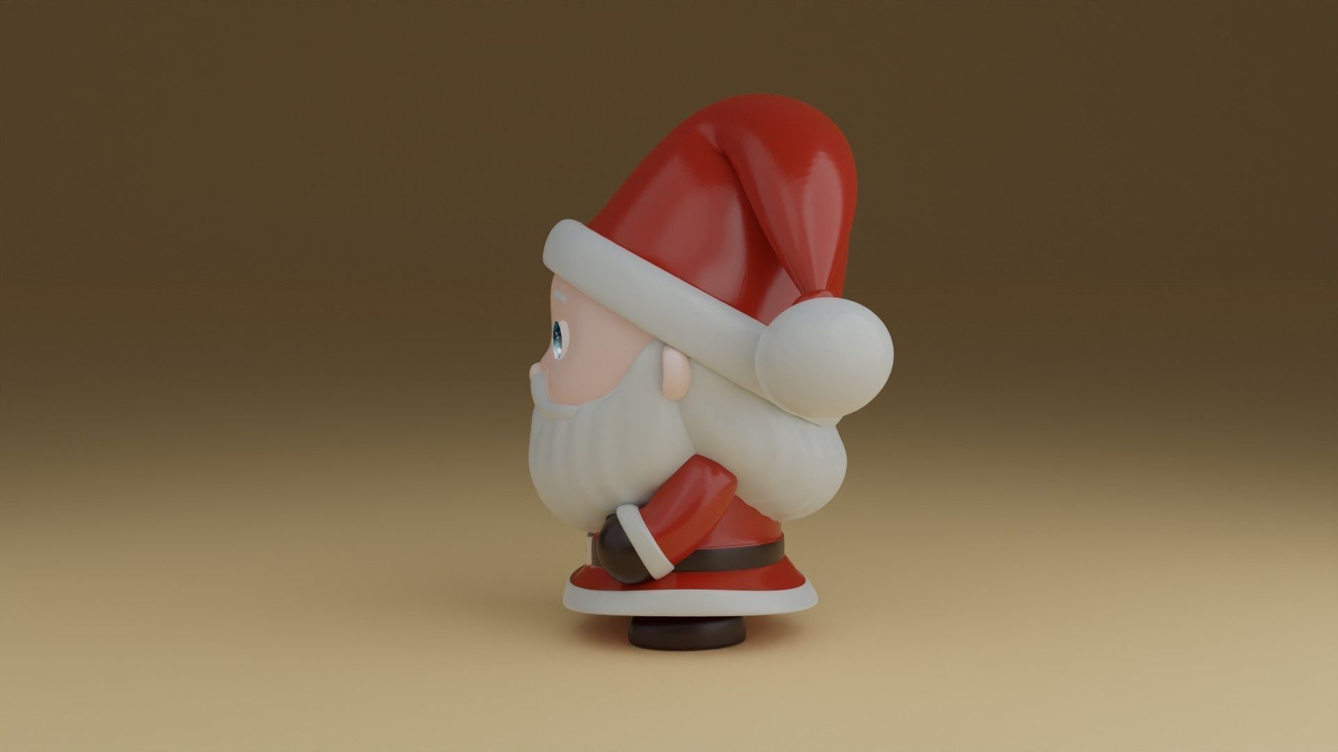 Santa clause 3D print model_12