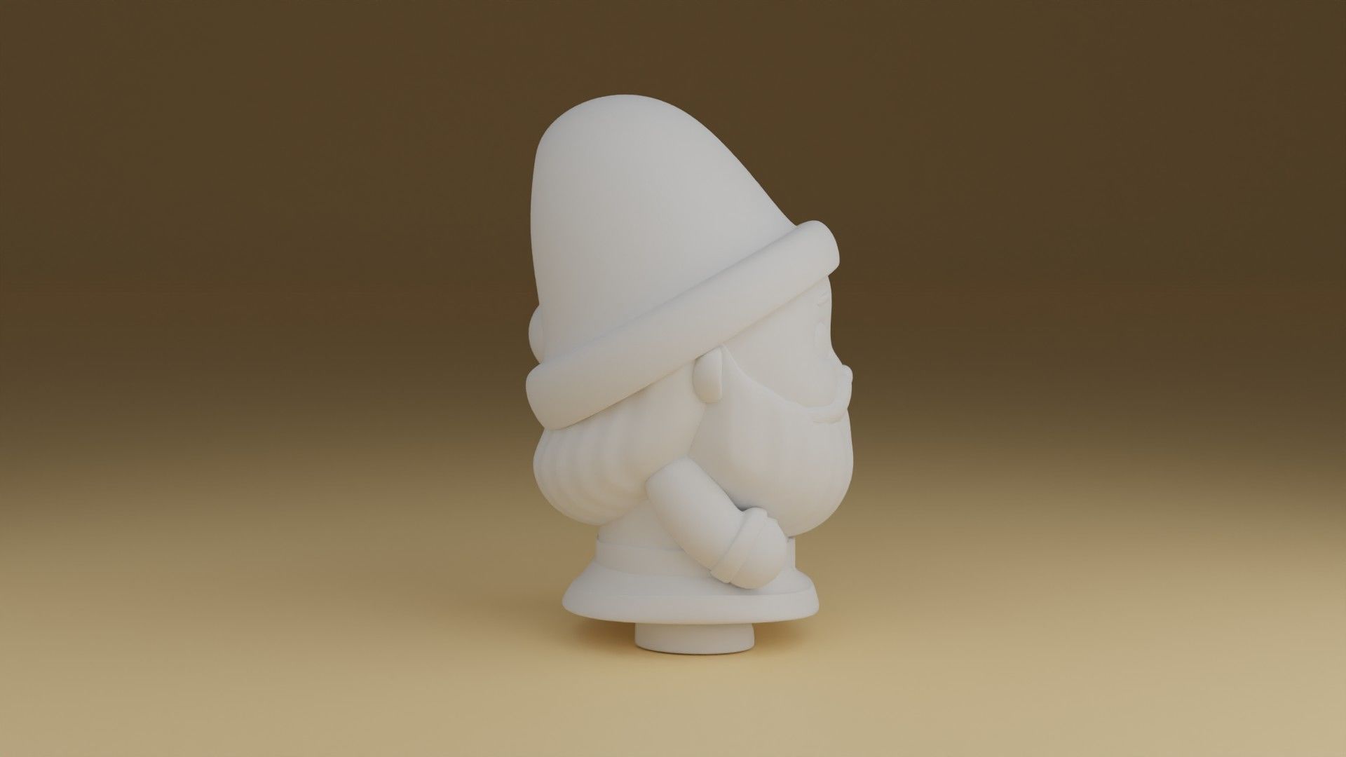 Santa clause 3D print model_3
