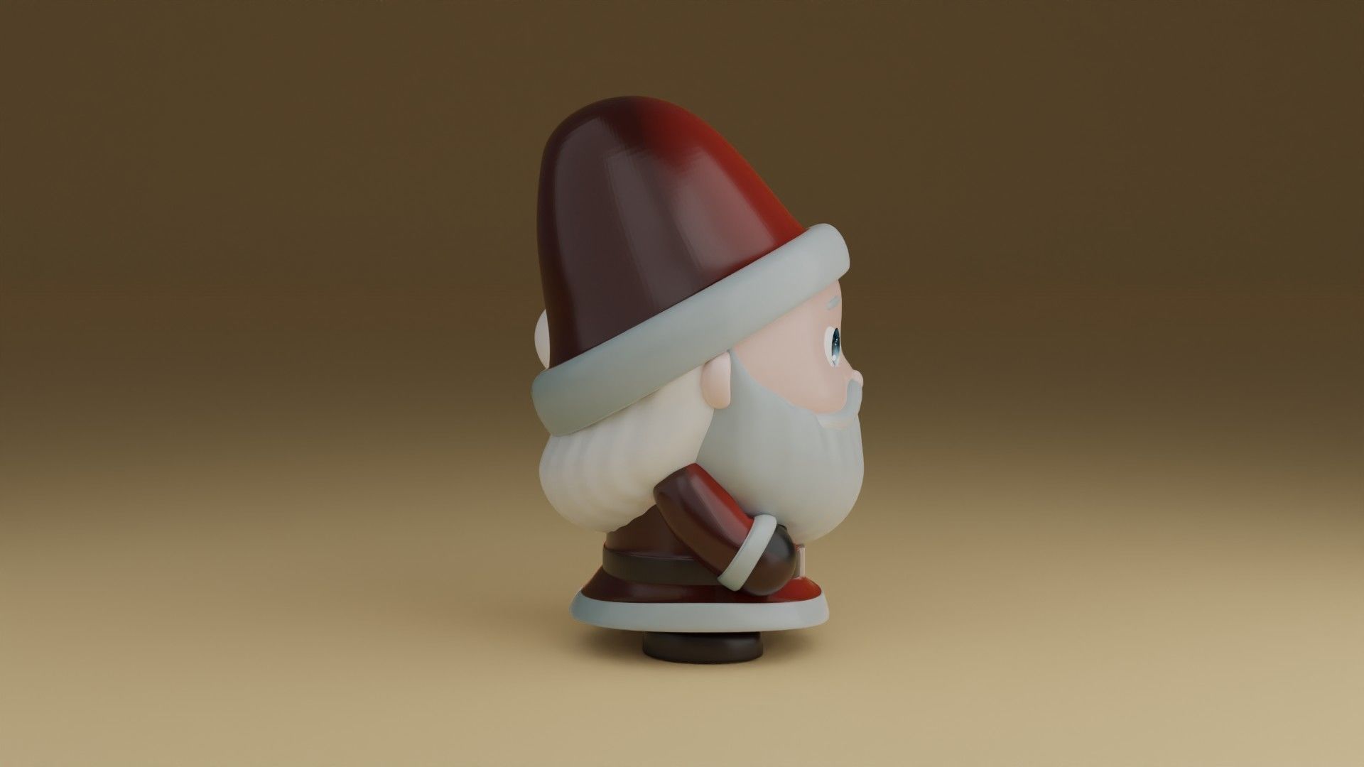 Santa clause 3D print model_8