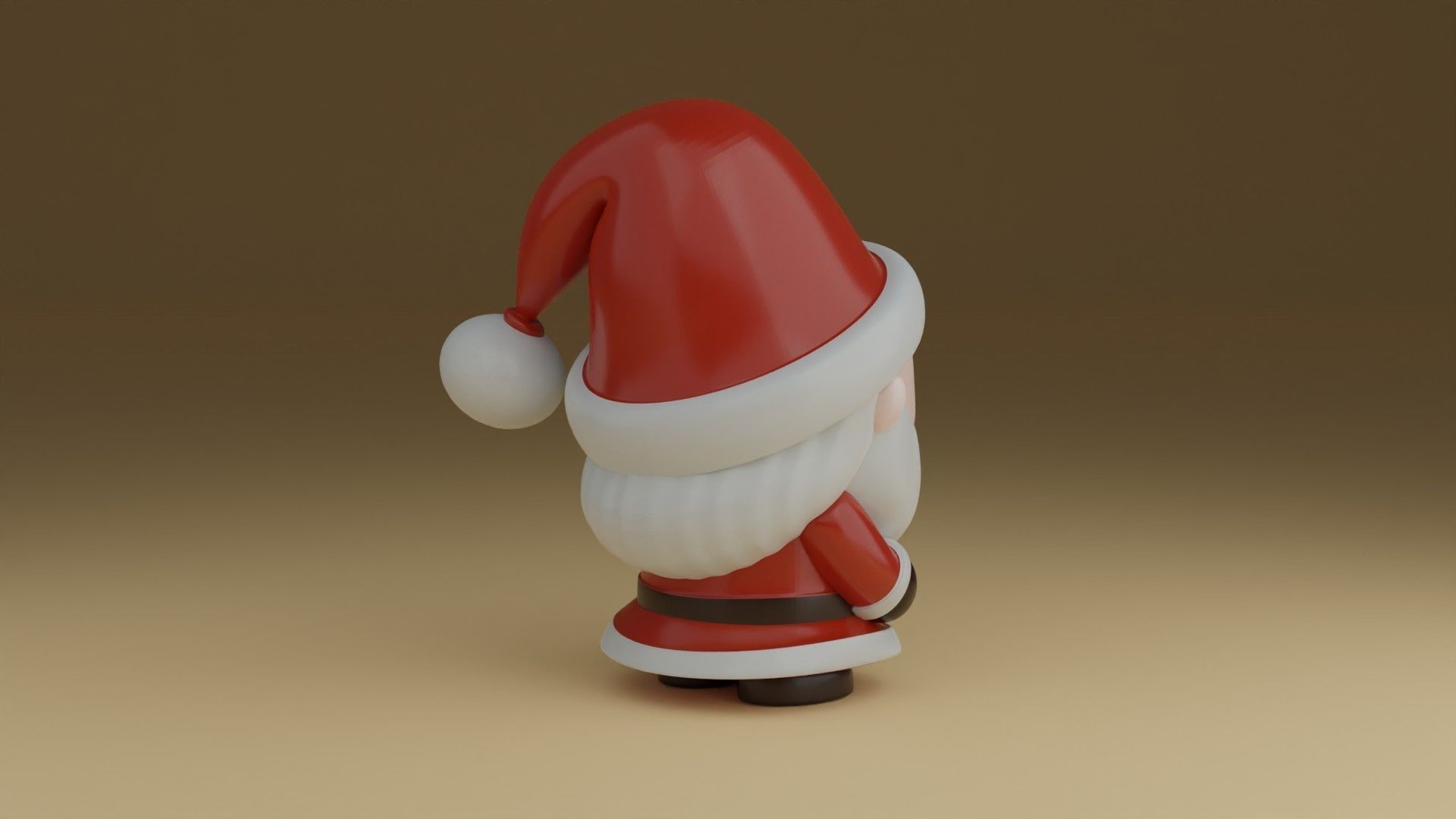 Santa clause 3D print model_9