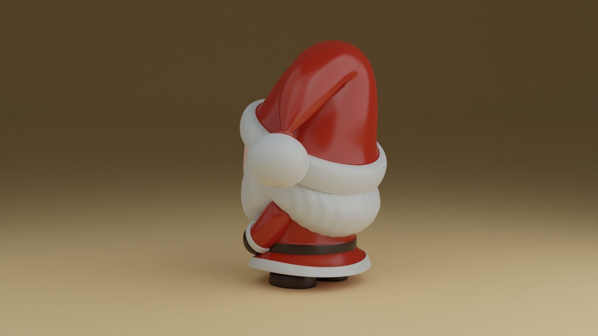 Santa clause 3D print model_11