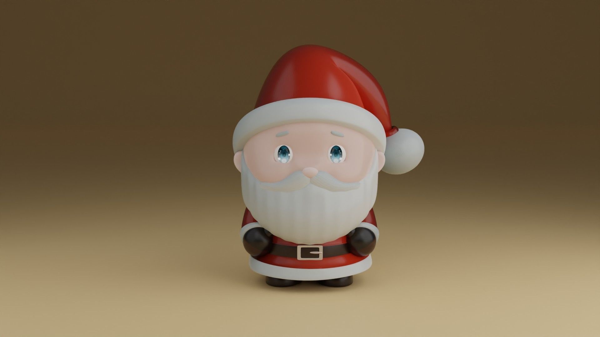 Santa clause 3D print model_6