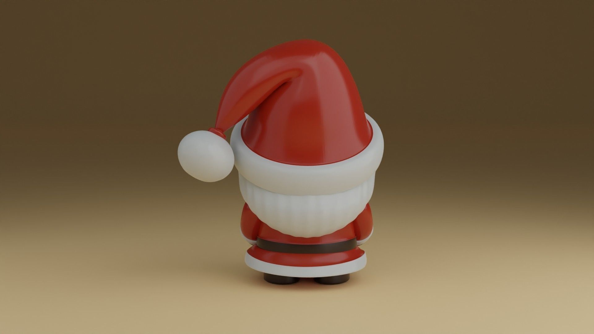 Santa clause 3D print model_10
