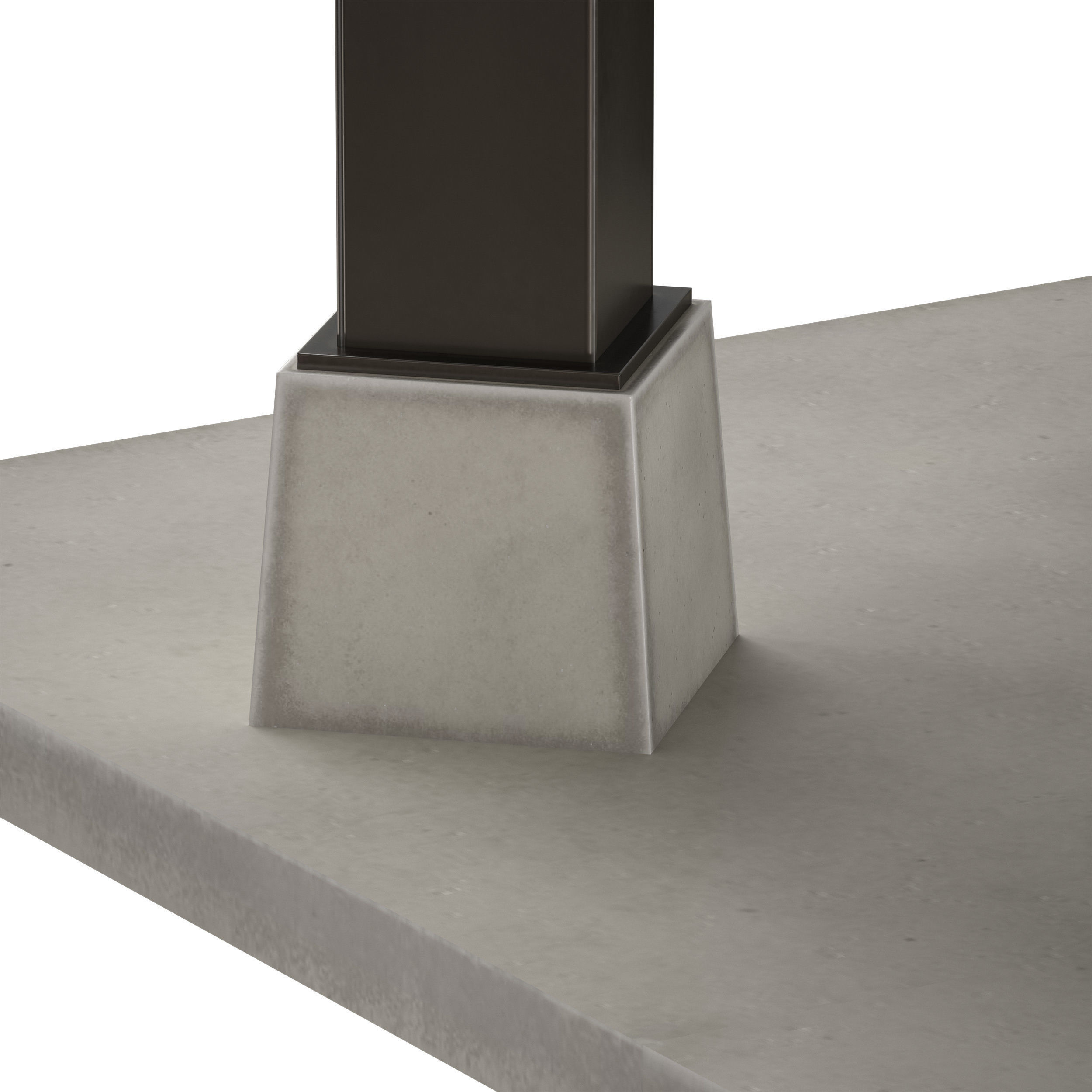 Metal Canopy Gazebo Roof 3D model_10