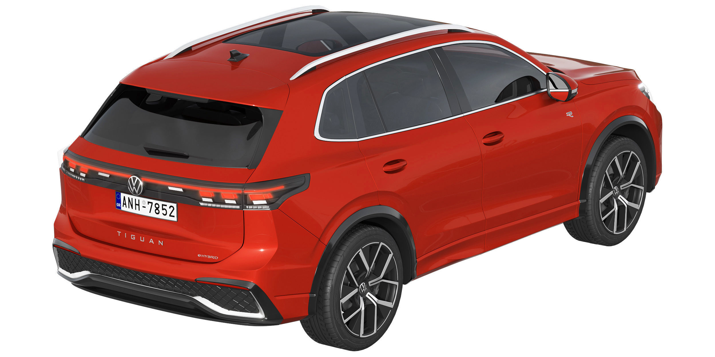 Volkswagen Tiguan R-line 2024 3D model_4