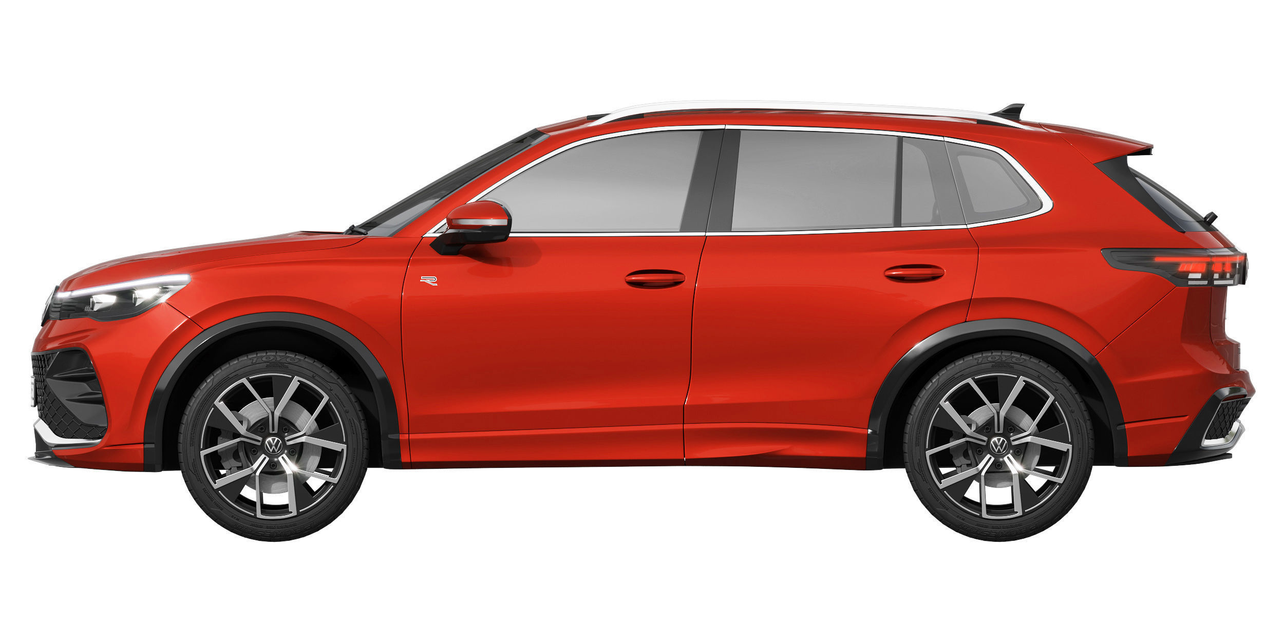 Volkswagen Tiguan R-line 2024 3D model_5