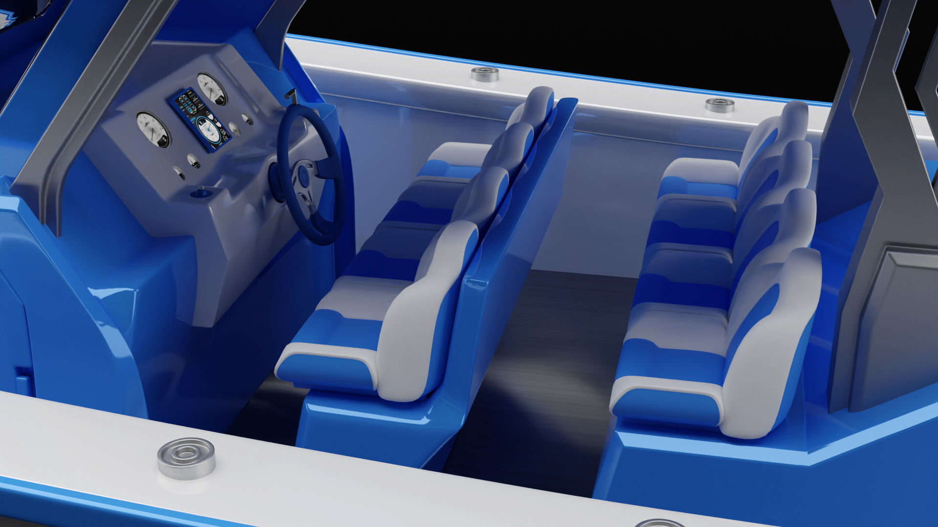 Sport Fishing Boat 3D model_10